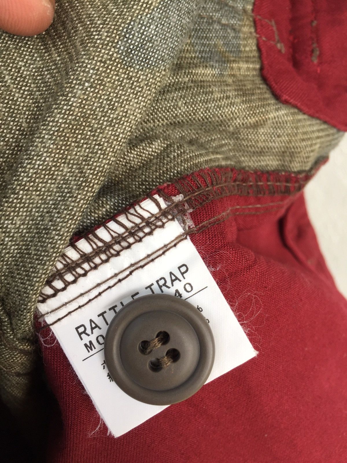 Japanese Brand RATTLE TRAP CAMO CARGO PANTS Size US 32 / EU 48 - 10 Thumbnail