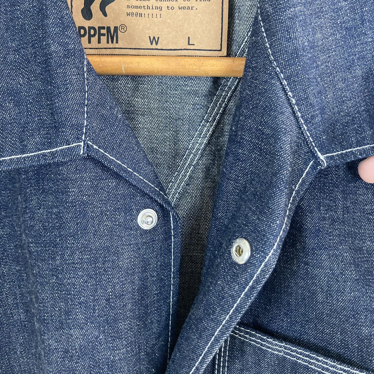 PPFM PPFM Denim Shirt Snap Button Up Size US L / EU 52-54 / 3 - 10 Thumbnail