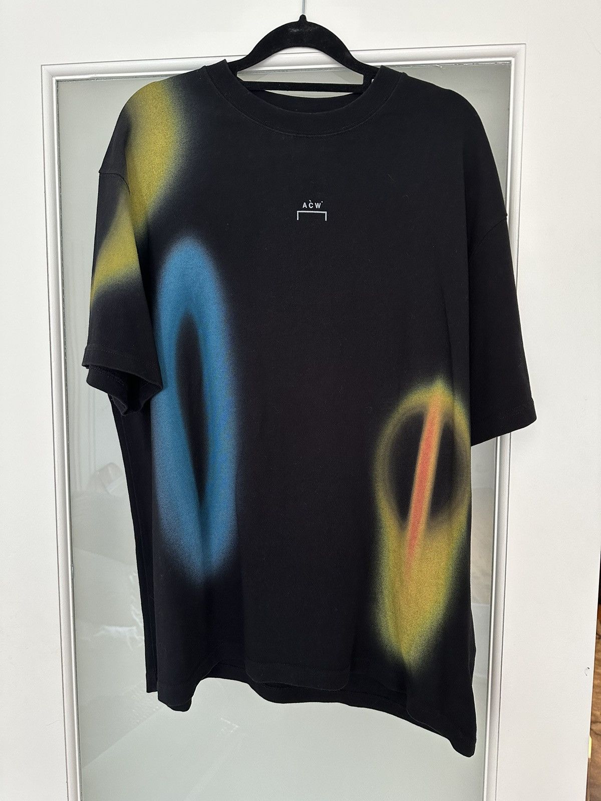 A cold wall hyper graphic crew neck t shirt
