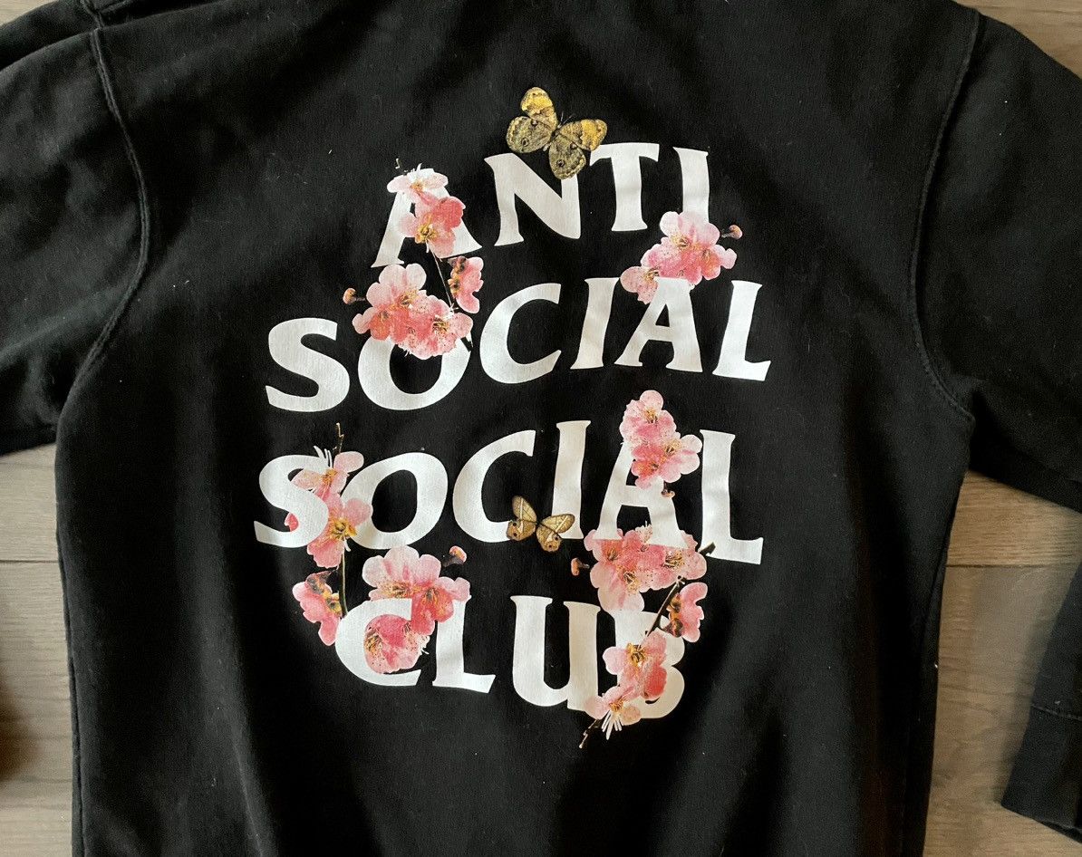 Anti Social Social Club Anti Social Social Club Butterfly Zipper Hoodie Size US S / EU 44-46 / 1 - 7 Thumbnail