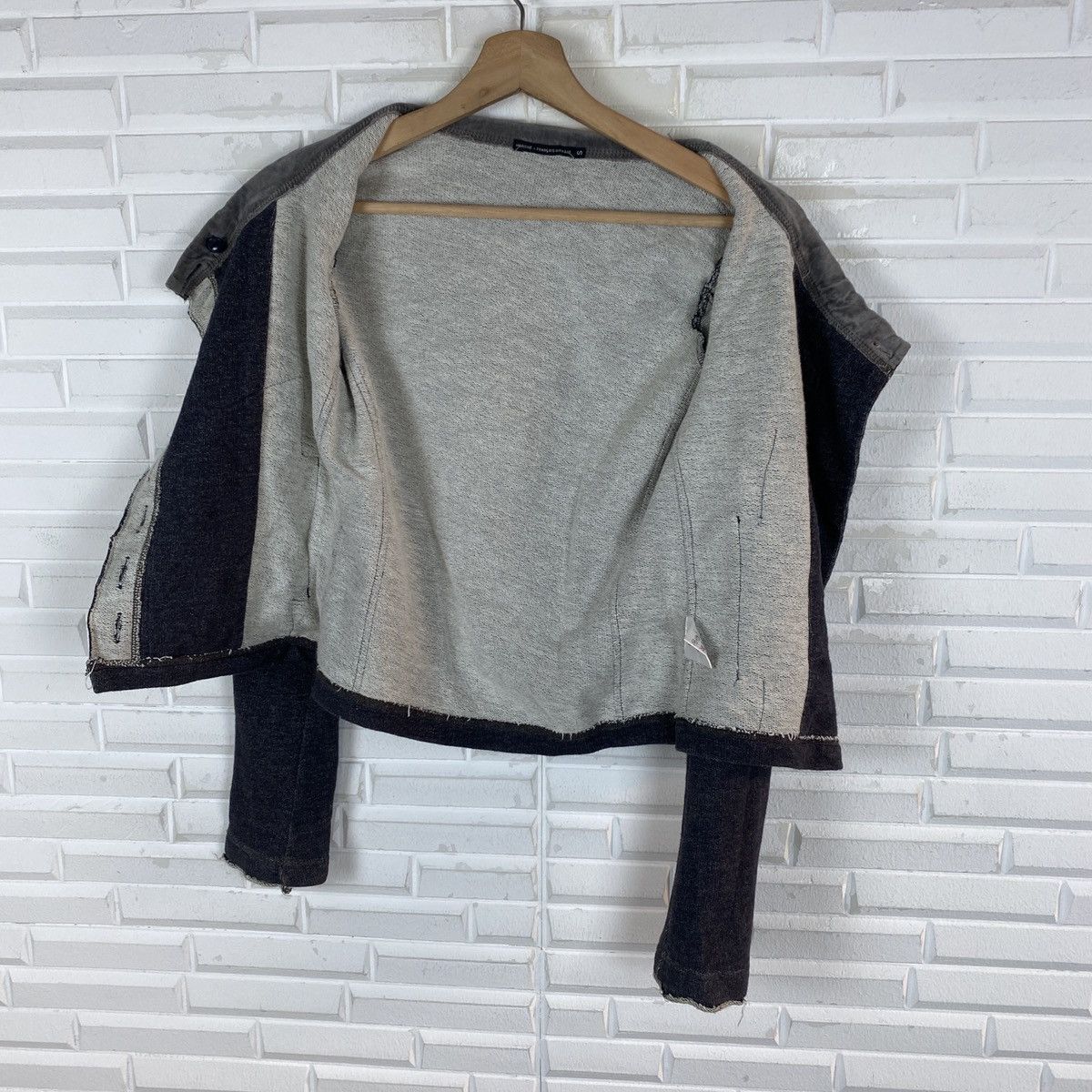 Marithe + Francois Girbaud 🔥LASTPRICE🔥Marith Francois Girbaud Ober Button Up Crop Top Size S / US 4 / IT 40 - 15 Thumbnail
