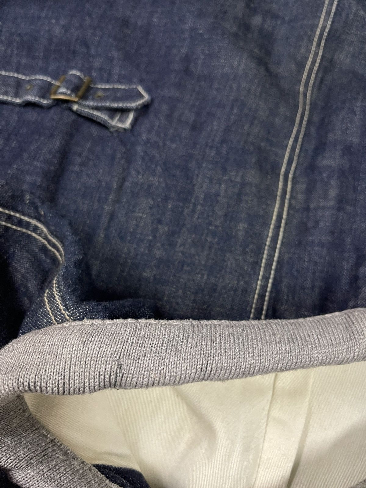 Japanese Brand JAPANESE REFUGE.co DENIM WORKERS CHORE JACKET Size US XL / EU 56 / 4 - 9 Thumbnail