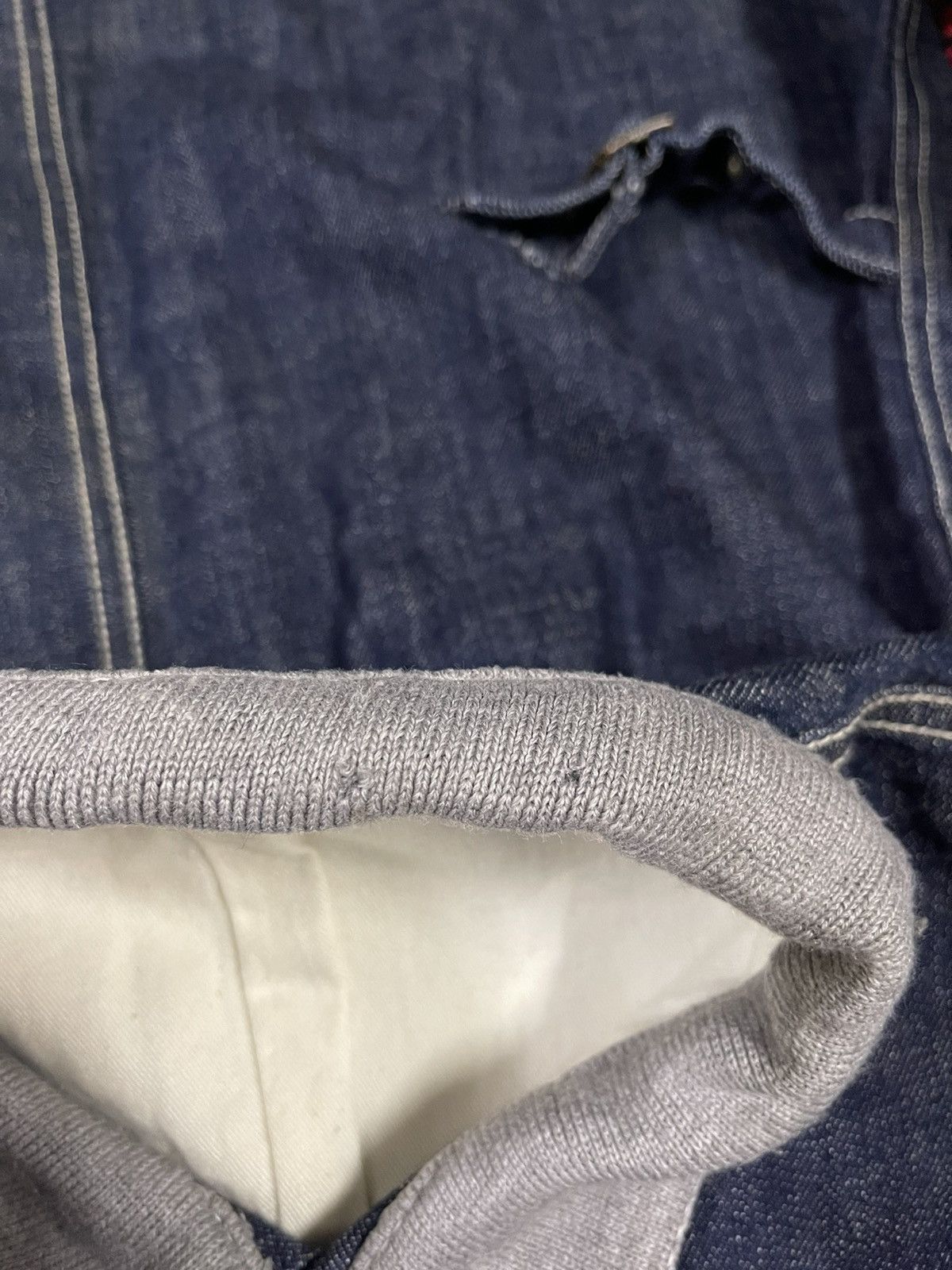 Japanese Brand JAPANESE REFUGE.co DENIM WORKERS CHORE JACKET Size US XL / EU 56 / 4 - 10 Thumbnail