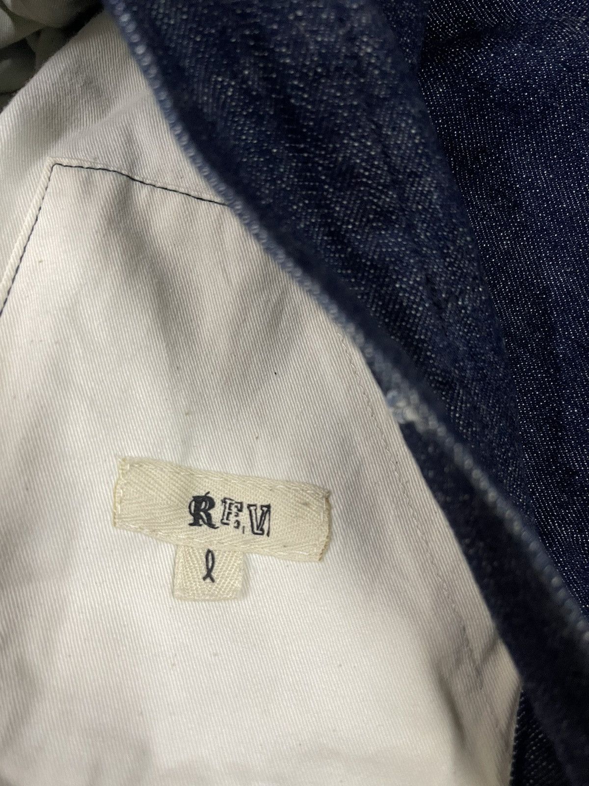 Japanese Brand JAPANESE REFUGE.co DENIM WORKERS CHORE JACKET Size US XL / EU 56 / 4 - 8 Thumbnail