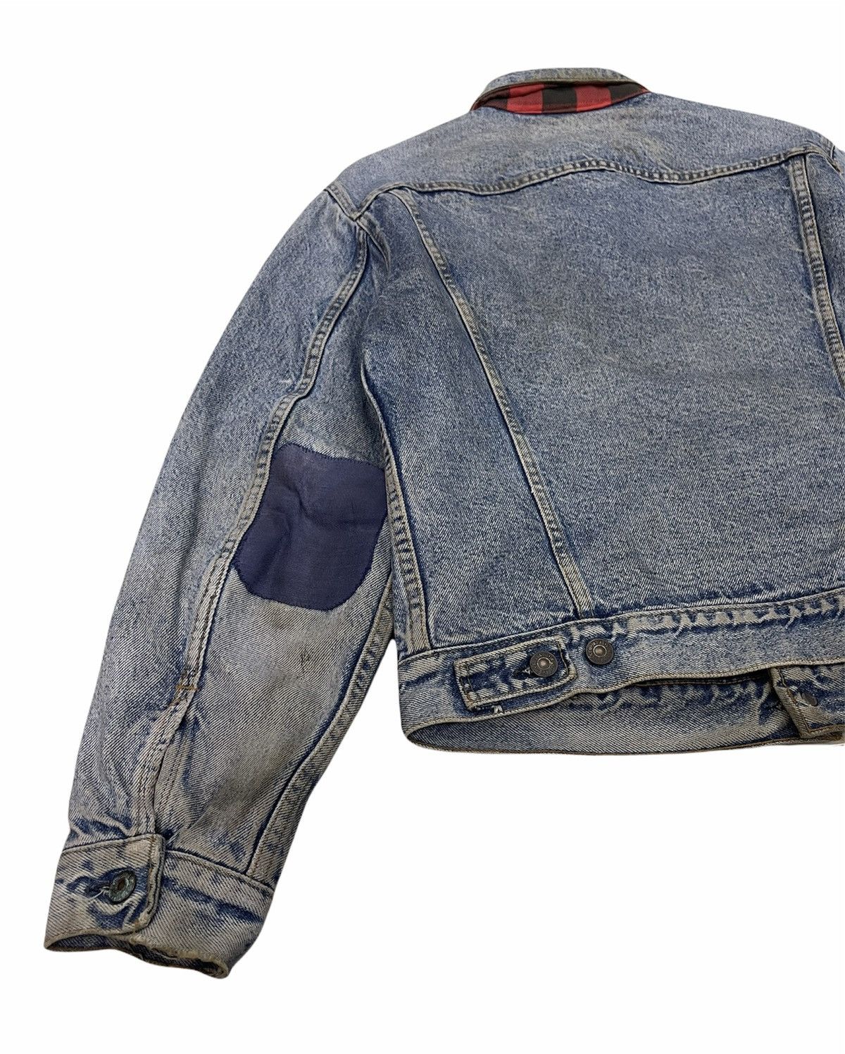 Levi's Vintage Clothing 80s LEVIS 71411 0816 TRUCKER BLANKET DENIM Size US M / EU 48-50 / 2 - 6 Thumbnail