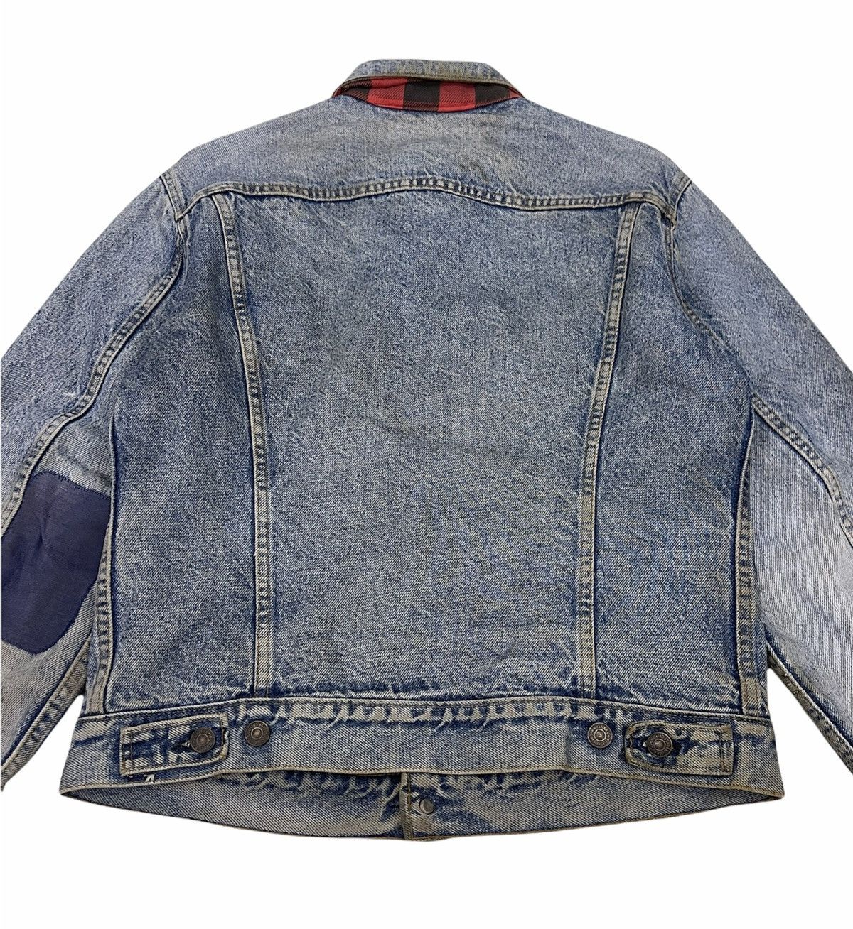Levi's Vintage Clothing 80s LEVIS 71411 0816 TRUCKER BLANKET DENIM Size US M / EU 48-50 / 2 - 5 Thumbnail