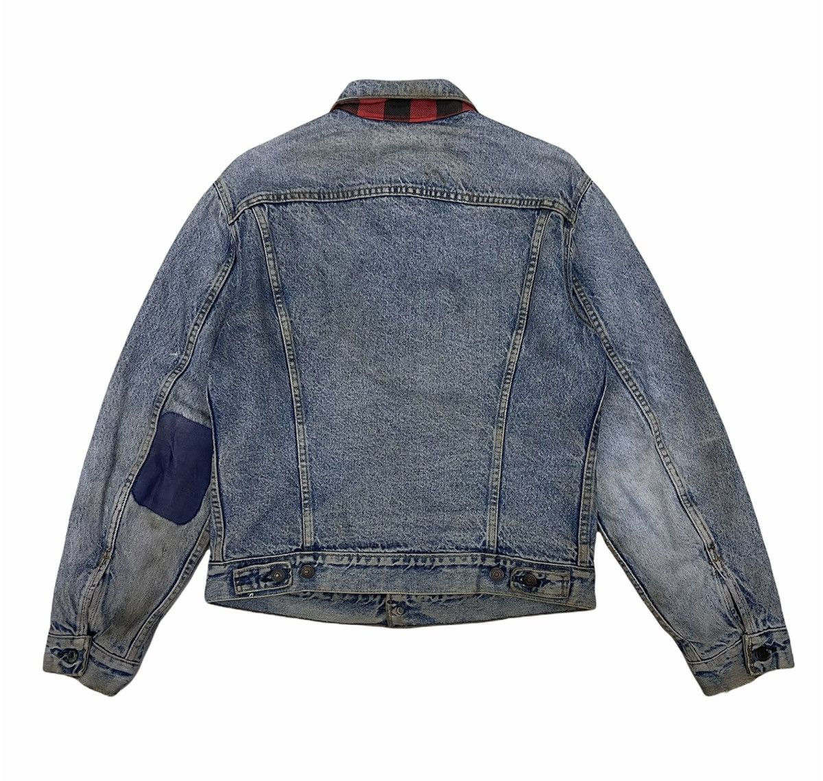 Levi's Vintage Clothing 80s LEVIS 71411 0816 TRUCKER BLANKET DENIM Size US M / EU 48-50 / 2 - 4 Thumbnail