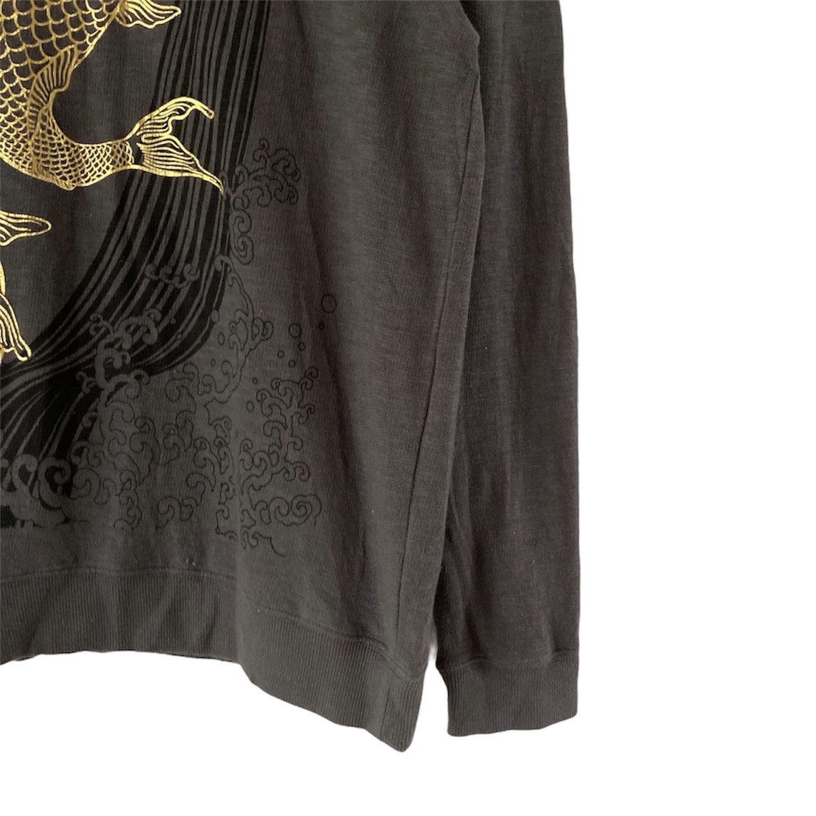 Japanese Brand Koi Fish Crewneck Tee By Japanese Designer Size US M / EU 48-50 / 2 - 4 Thumbnail