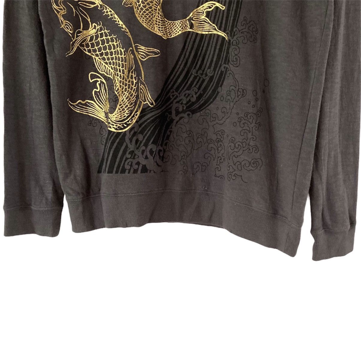 Japanese Brand Koi Fish Crewneck Tee By Japanese Designer Size US M / EU 48-50 / 2 - 5 Thumbnail