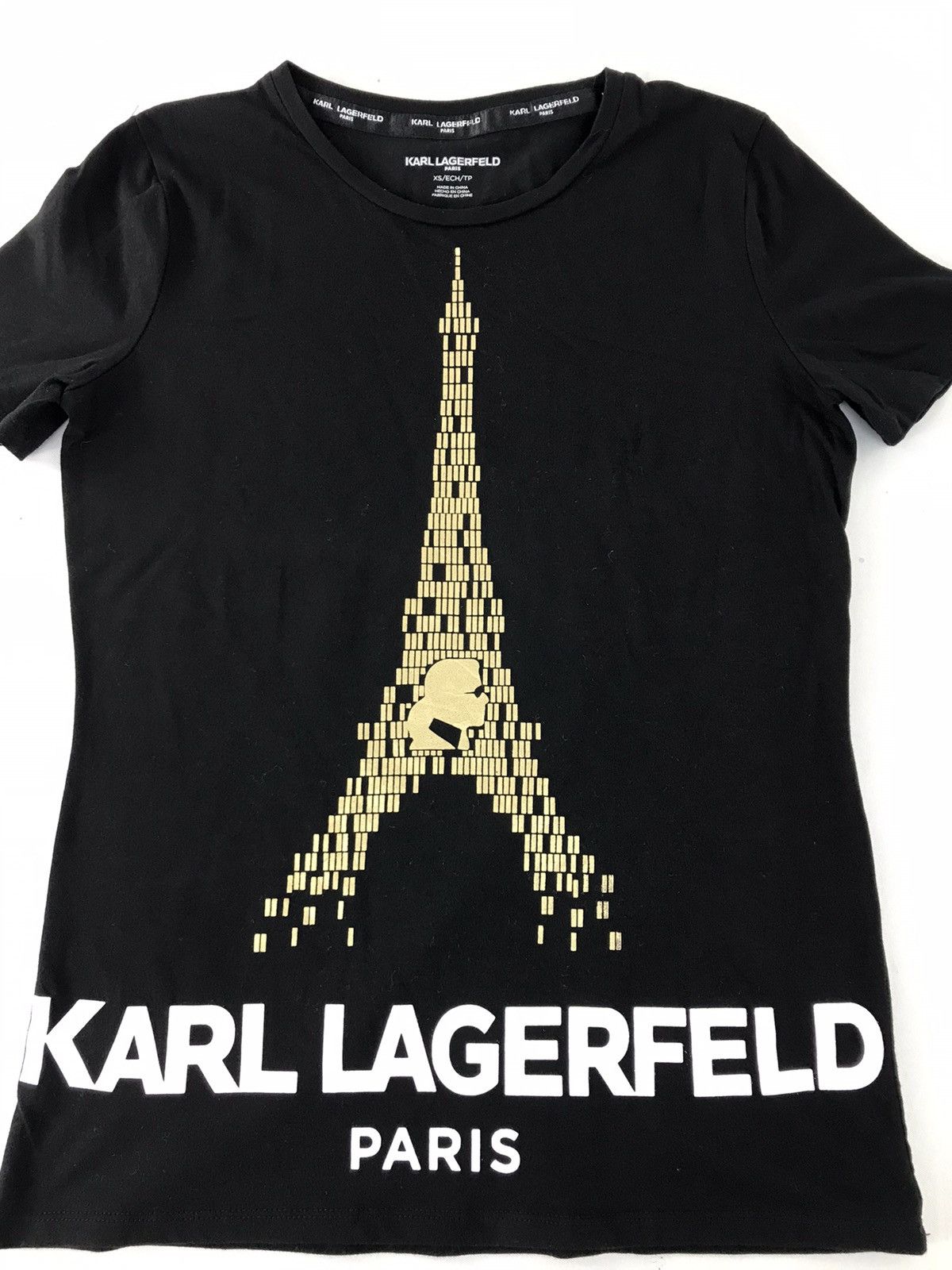 Designer × Karl Lagerfeld Karl Lagerfeld Paris Designer Big Logo Eiffel Tower Printed Size US S / EU 44-46 / 1 - 2 Thumbnail