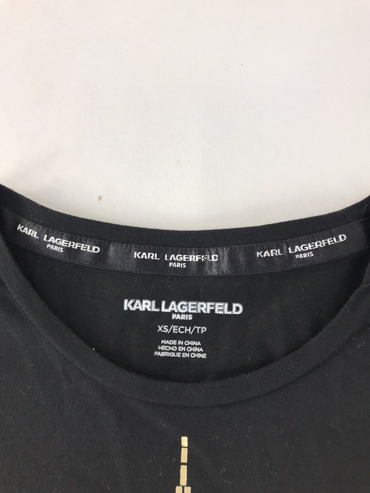 Designer × Karl Lagerfeld Karl Lagerfeld Paris Designer Big Logo Eiffel Tower Printed Size US S / EU 44-46 / 1 - 4 Thumbnail