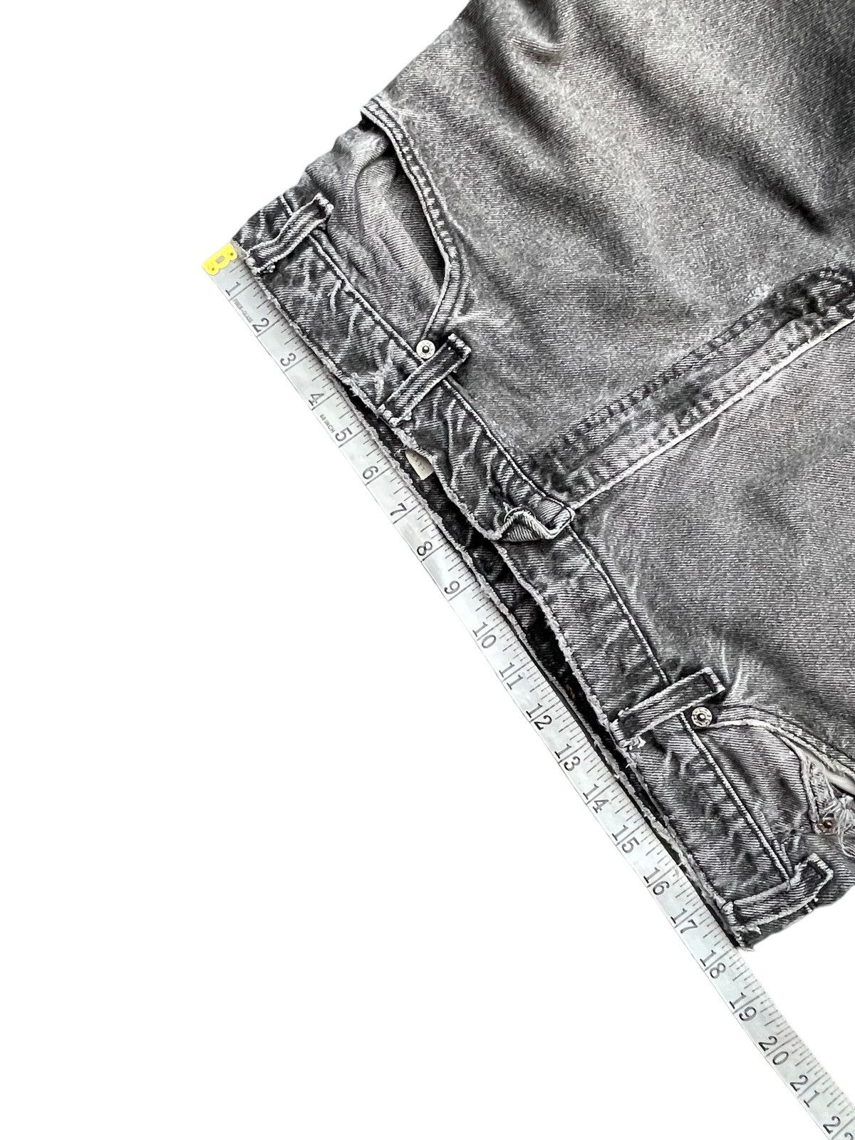 Levi's Vintage 1993 Levis 550 e Orange Tag Faded Denim Size US 36 / EU 52 - 17 Thumbnail