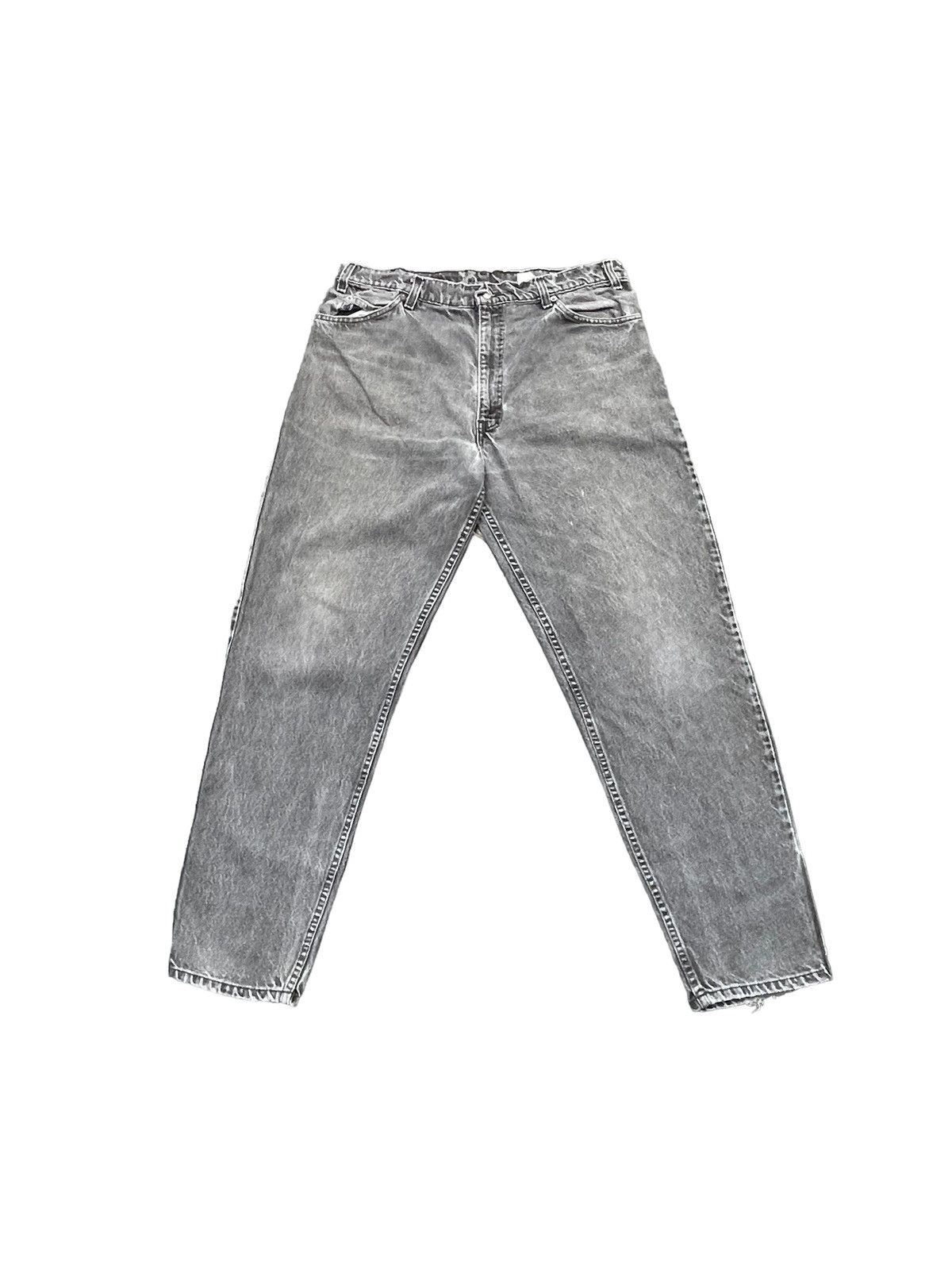 Levi's Vintage 1993 Levis 550 e Orange Tag Faded Denim Size US 36 / EU 52 - 1 Thumbnail