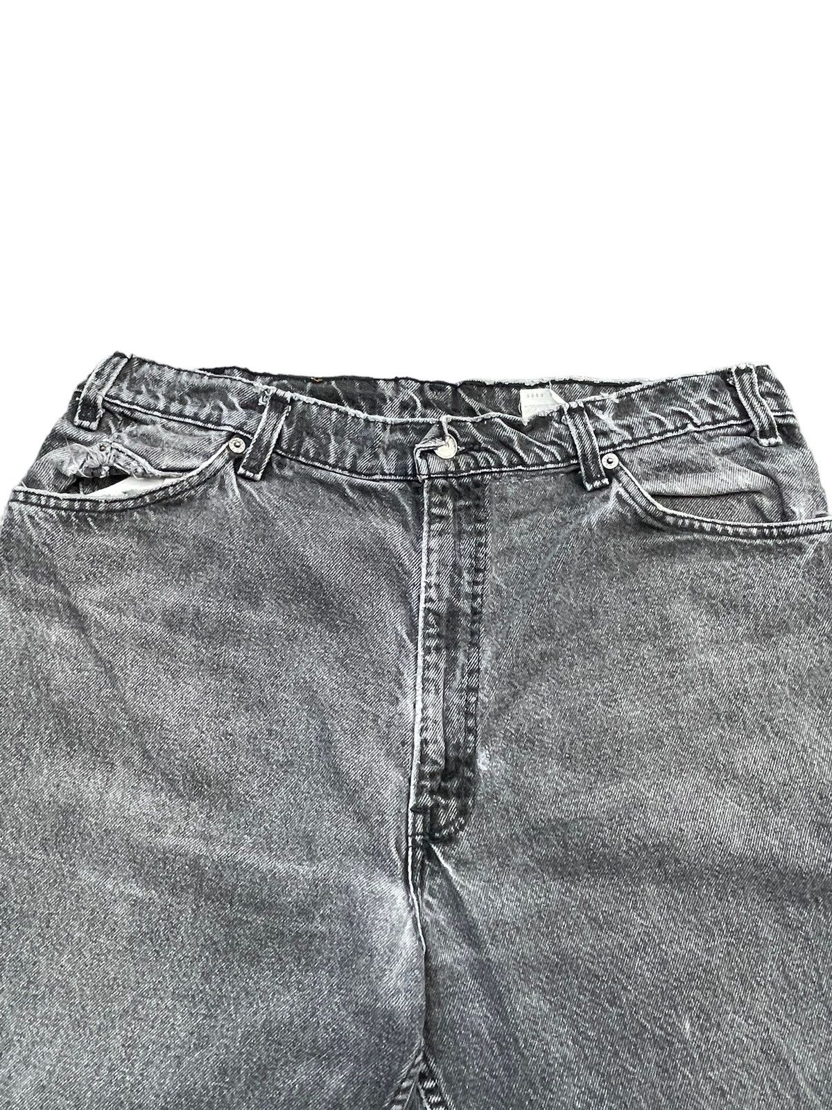 Levi's Vintage 1993 Levis 550 e Orange Tag Faded Denim Size US 36 / EU 52 - 4 Thumbnail