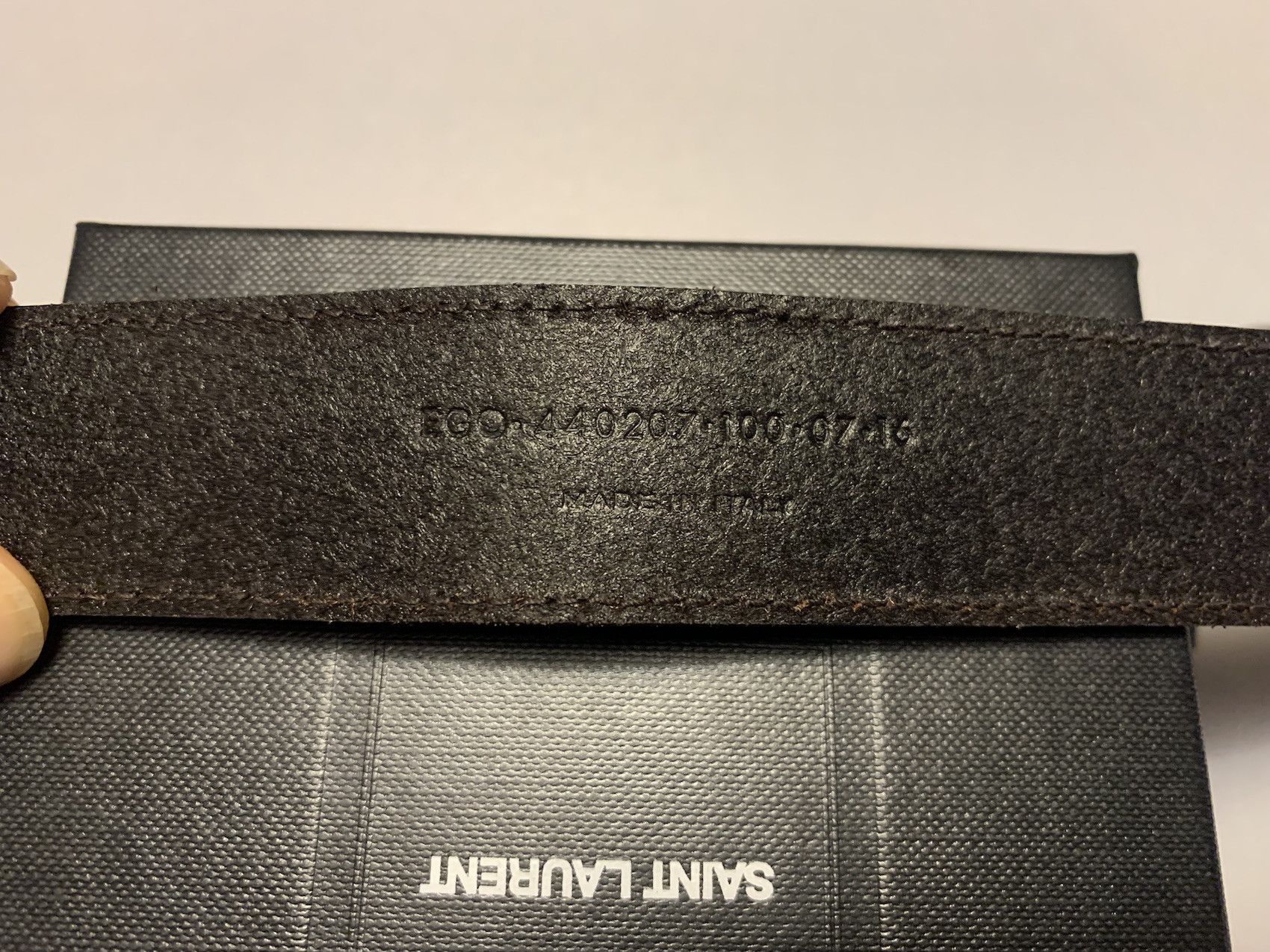 Hedi Slimane × Saint Laurent Paris SS'16 Belt Lion Head Size 36 - 6 Thumbnail