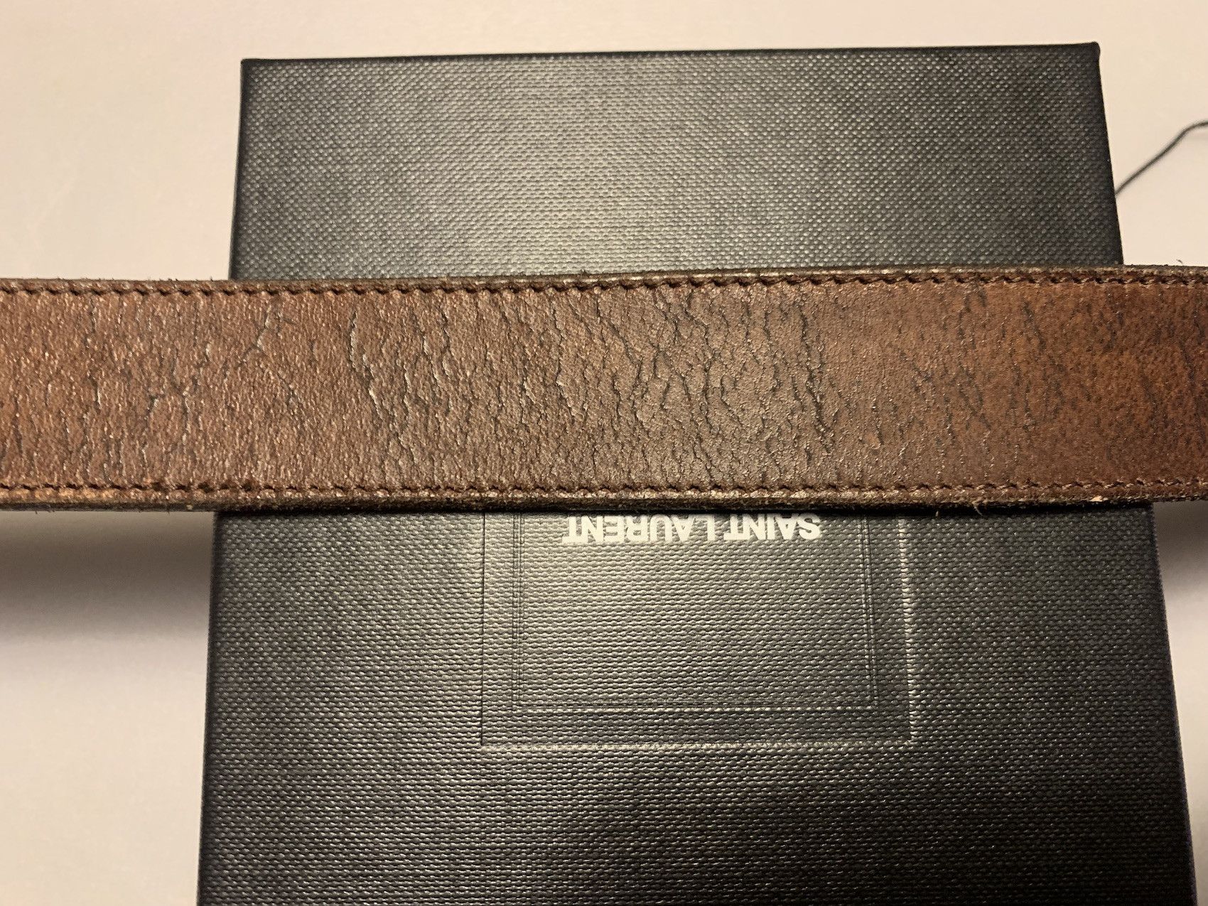 Hedi Slimane × Saint Laurent Paris SS'16 Belt Lion Head Size 36 - 5 Thumbnail