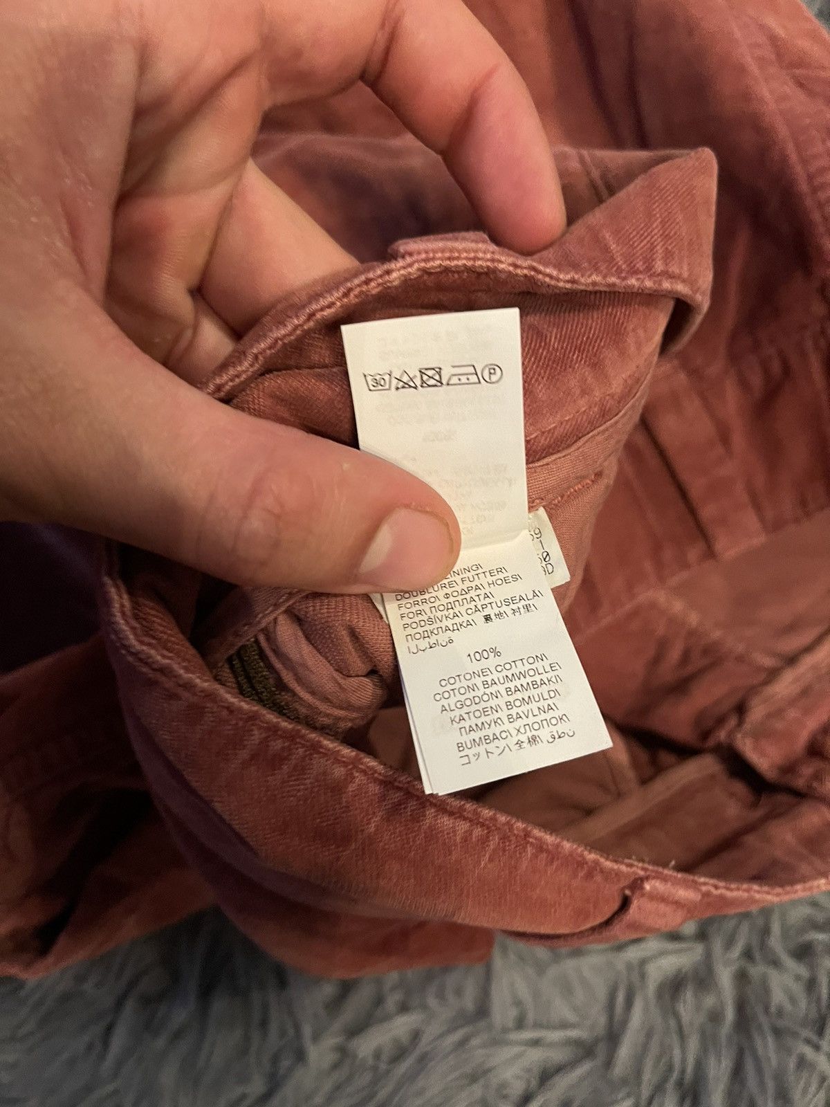 Brunello Cucinelli × Vintage Brunello Cucinelli 00s vintage velour burgundy pants Size 28" / US 6 / IT 42 - 9 Thumbnail