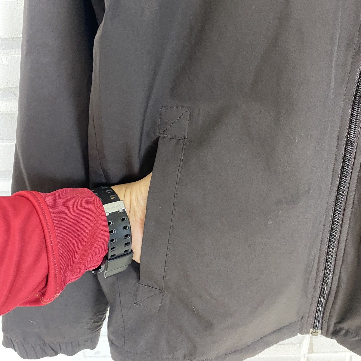 Nike Nike Dark Brown Windbreaker Size US M / EU 48-50 / 2 - 9 Thumbnail