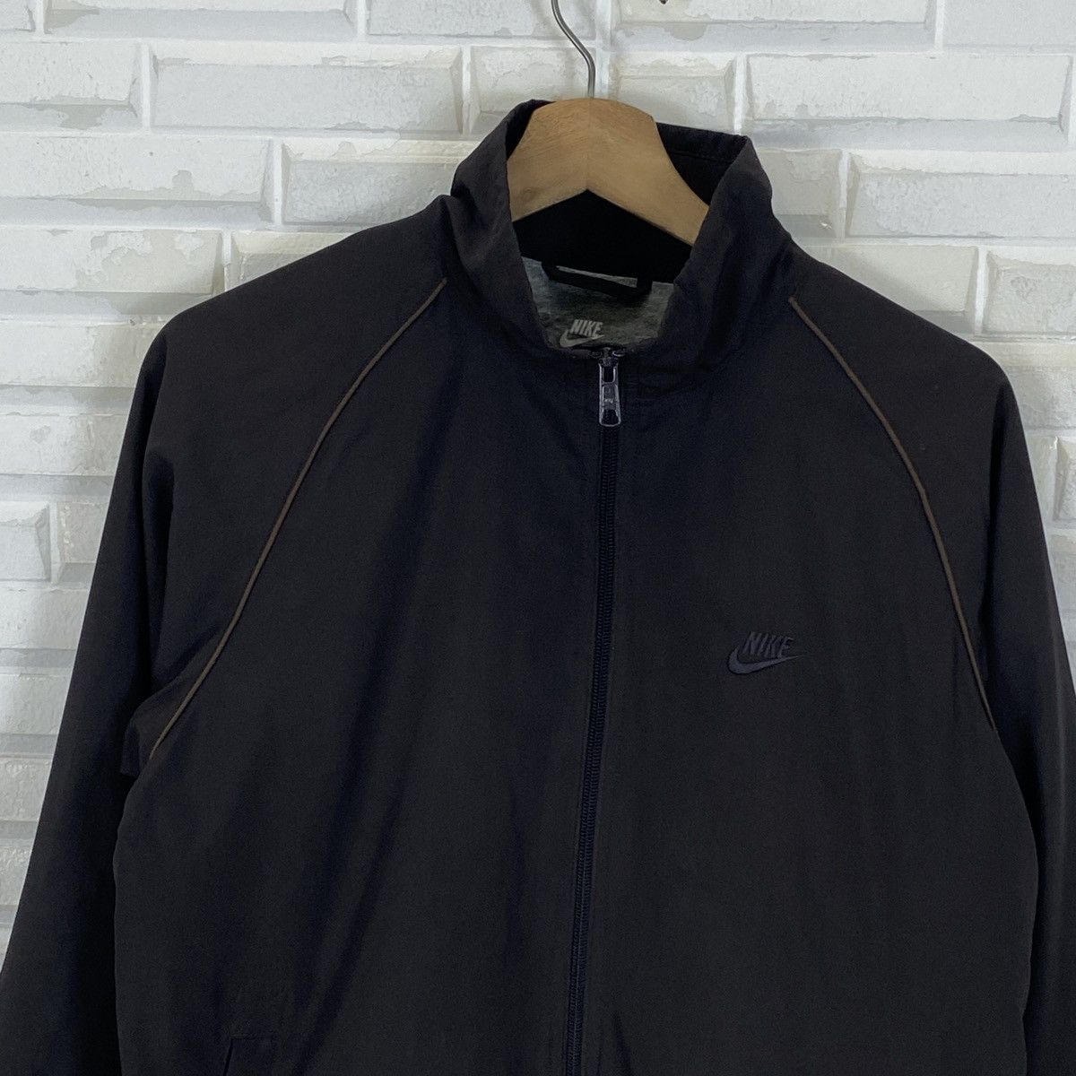 Nike Nike Dark Brown Windbreaker Size US M / EU 48-50 / 2 - 4 Thumbnail