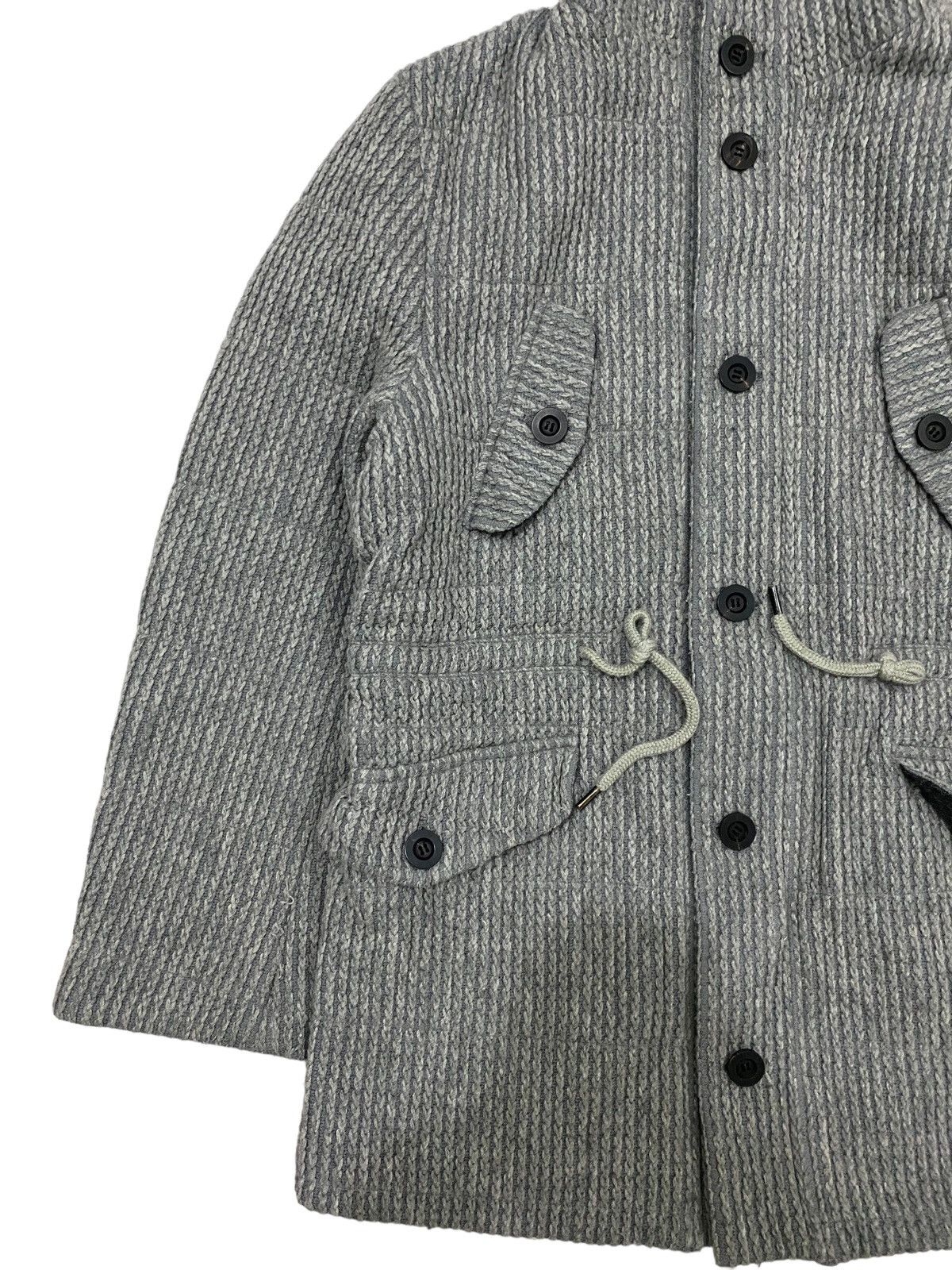 Beauty Beast × Japanese Brand × Yohji Yamamoto Durban Yohji Yamamoto Knit Wool Jacket Size US M / EU 48-50 / 2 - 2 Thumbnail