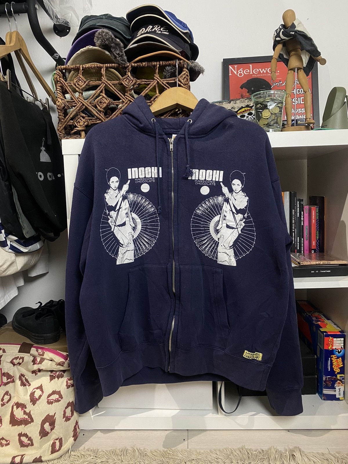 20471120 HARDCORE CHOCOLATE INOCHI LADIES SWEATER Size US L / EU 52-54 / 3 - 1 Thumbnail