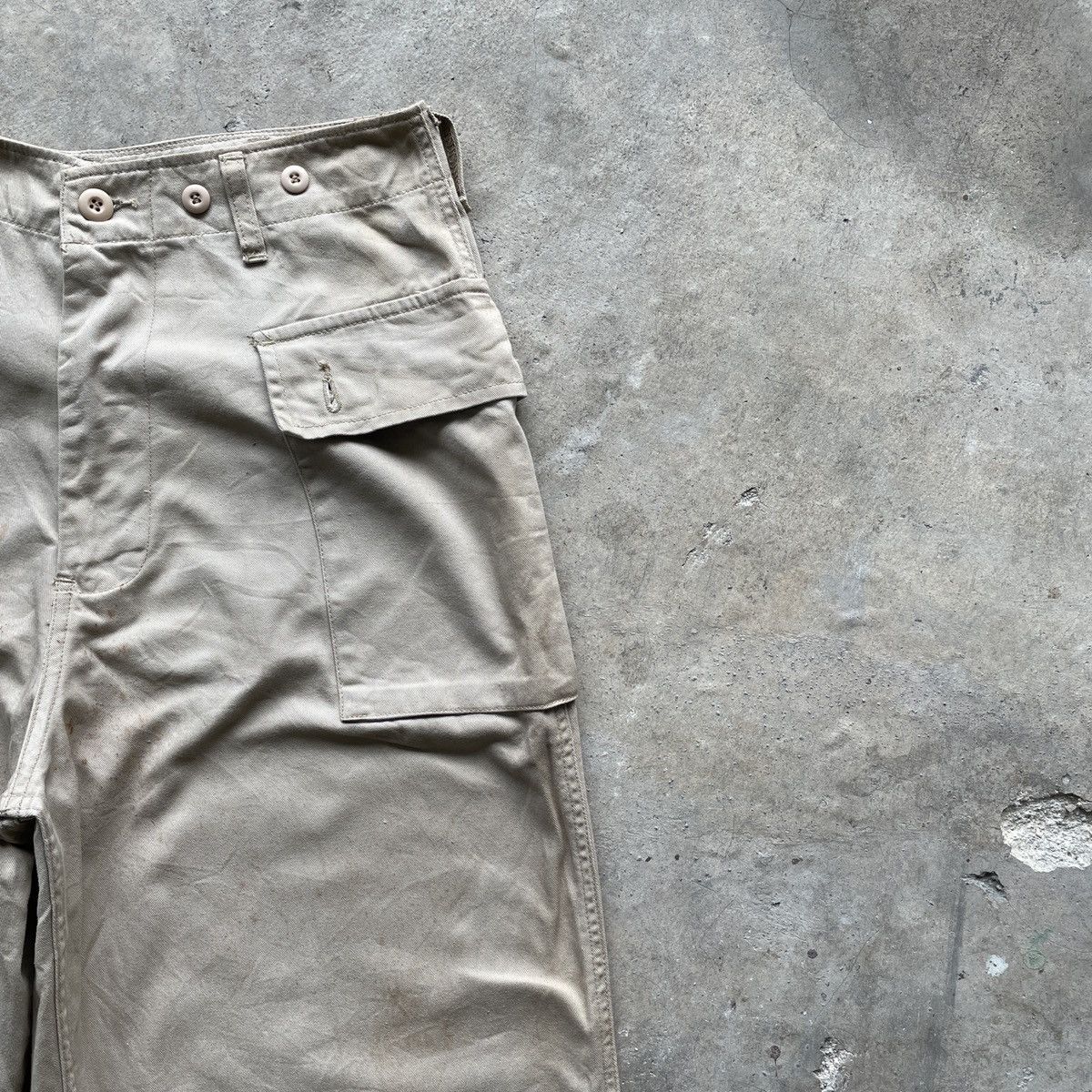 Vintage THRASHED💥 Vintage Navy NGA 1278 Monkey Trousers Pants RARE Size US 30 / EU 46 - 6 Thumbnail
