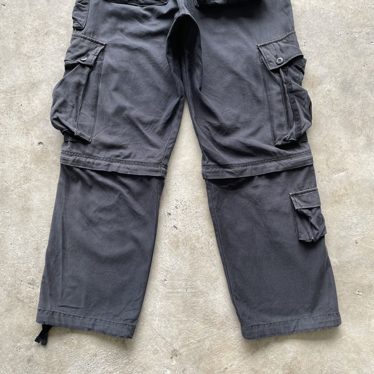 Japanese Brand RARE💥 Vintage Japanese Brand 8 Pocket Tactical Cargo Pants Size US 30 / EU 46 - 12 Thumbnail