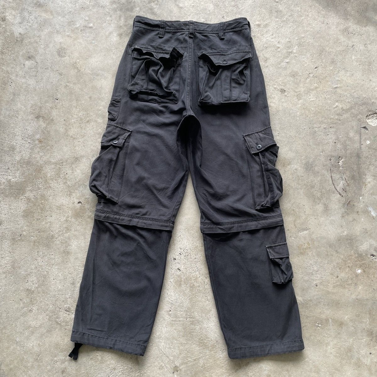 Japanese Brand RARE💥 Vintage Japanese Brand 8 Pocket Tactical Cargo Pants Size US 30 / EU 46 - 13 Thumbnail