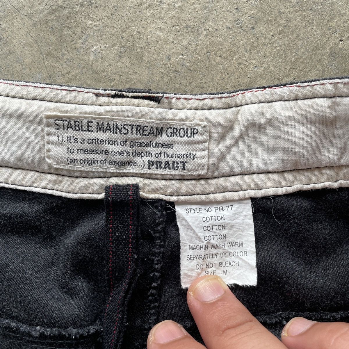 Japanese Brand RARE💥 Vintage Japanese Brand 8 Pocket Tactical Cargo Pants Size US 30 / EU 46 - 7 Thumbnail