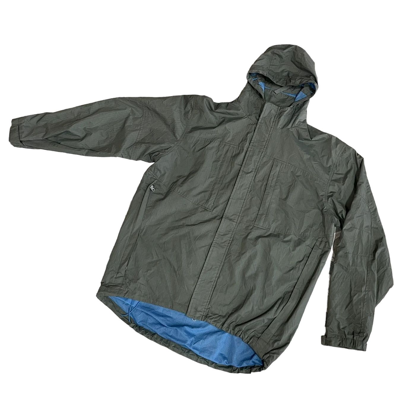 Image of Stussy Fitness Nylon Jacket in Grey, Men's (Size XL)