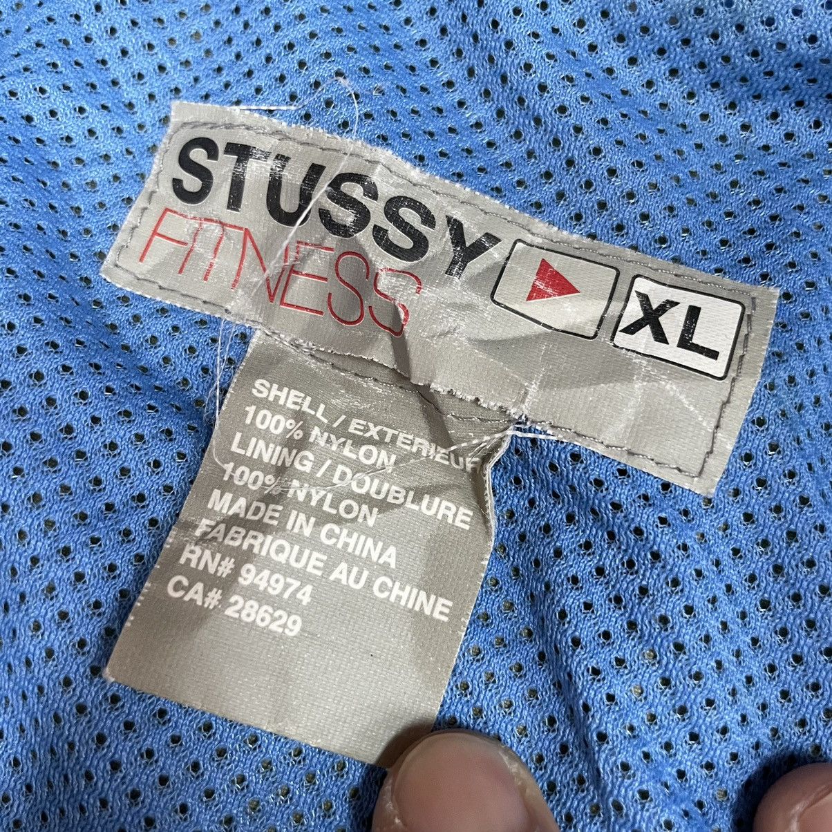 Stussy Stussy Fitness Nylon Jacket Size US XL / EU 56 / 4 - 14 Thumbnail