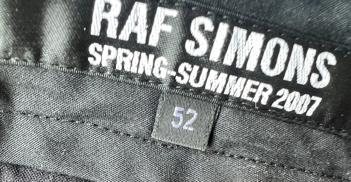 Raf Simons S/S 07 Straight Leg Pants Size US 32 / EU 48 - 5 Thumbnail