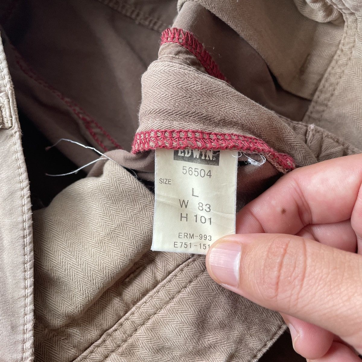 Vintage Vintage Military Faded Brown Trousers Casual Pants W32 Size US 32 / EU 48 - 9 Thumbnail