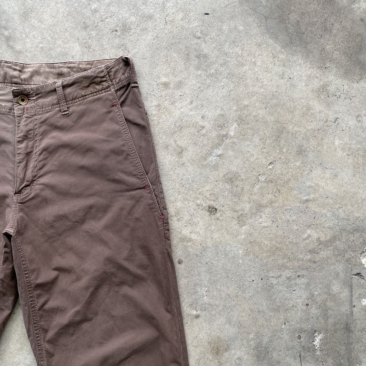 Vintage Vintage Military Faded Brown Trousers Casual Pants W32 Size US 32 / EU 48 - 6 Thumbnail
