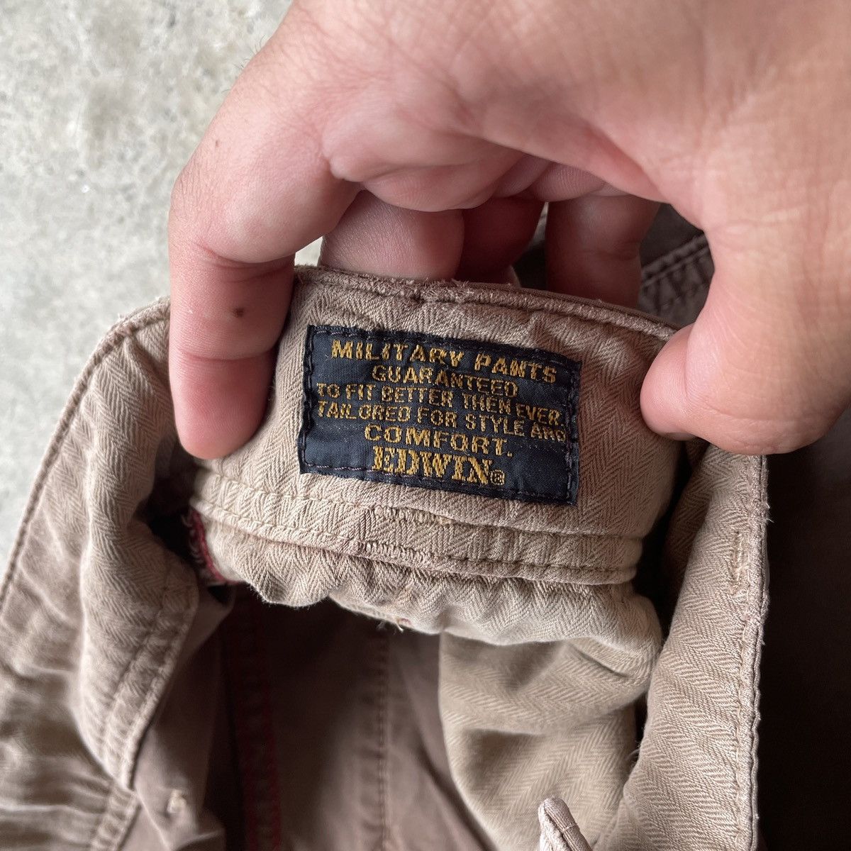 Vintage Vintage Military Faded Brown Trousers Casual Pants W32 Size US 32 / EU 48 - 8 Thumbnail