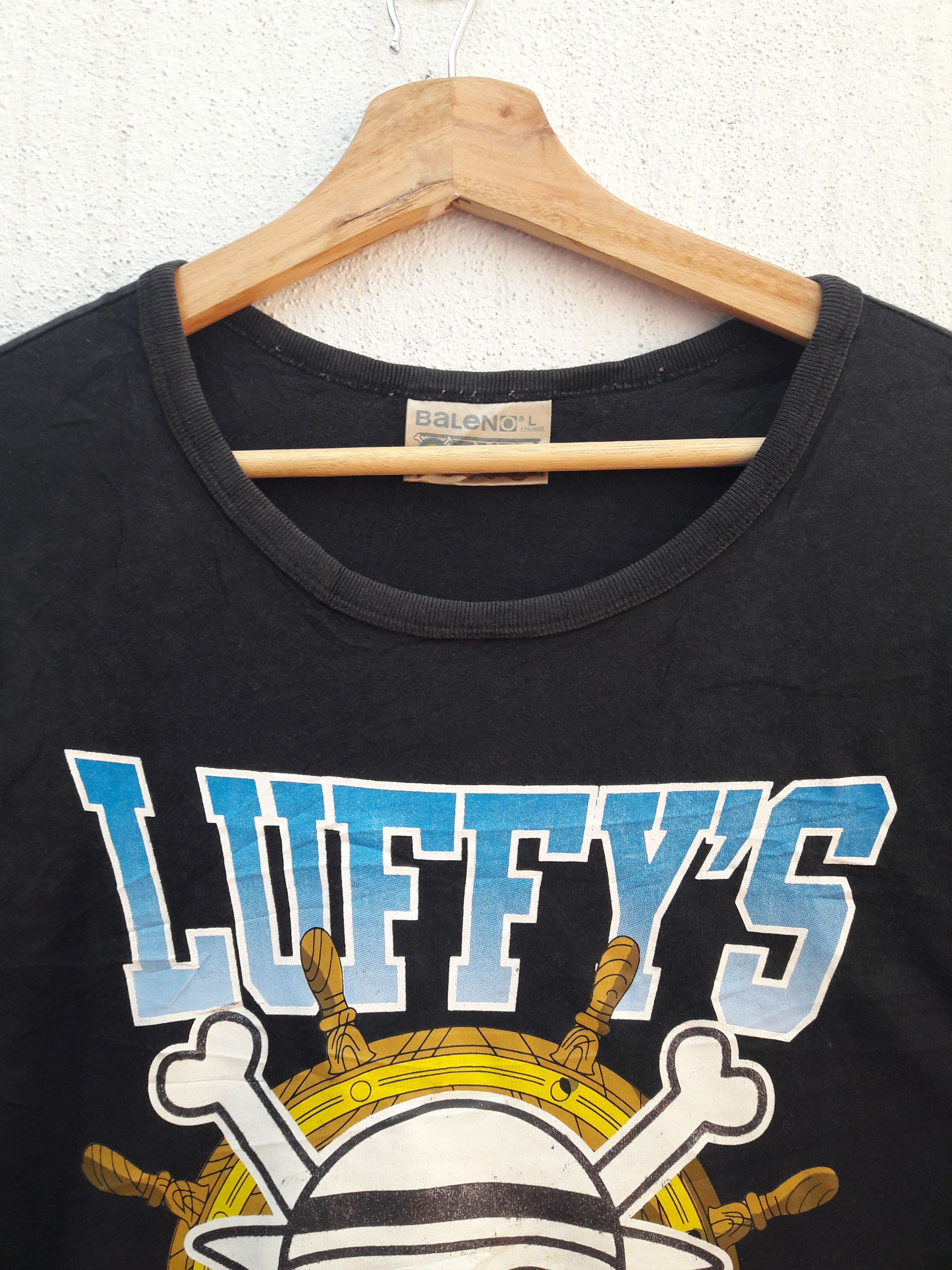 Anime × One Piece × Vintage One Piece Luffy's Pirate Anime Tee by Baleno Size US L / EU 52-54 / 3 - 10 Thumbnail