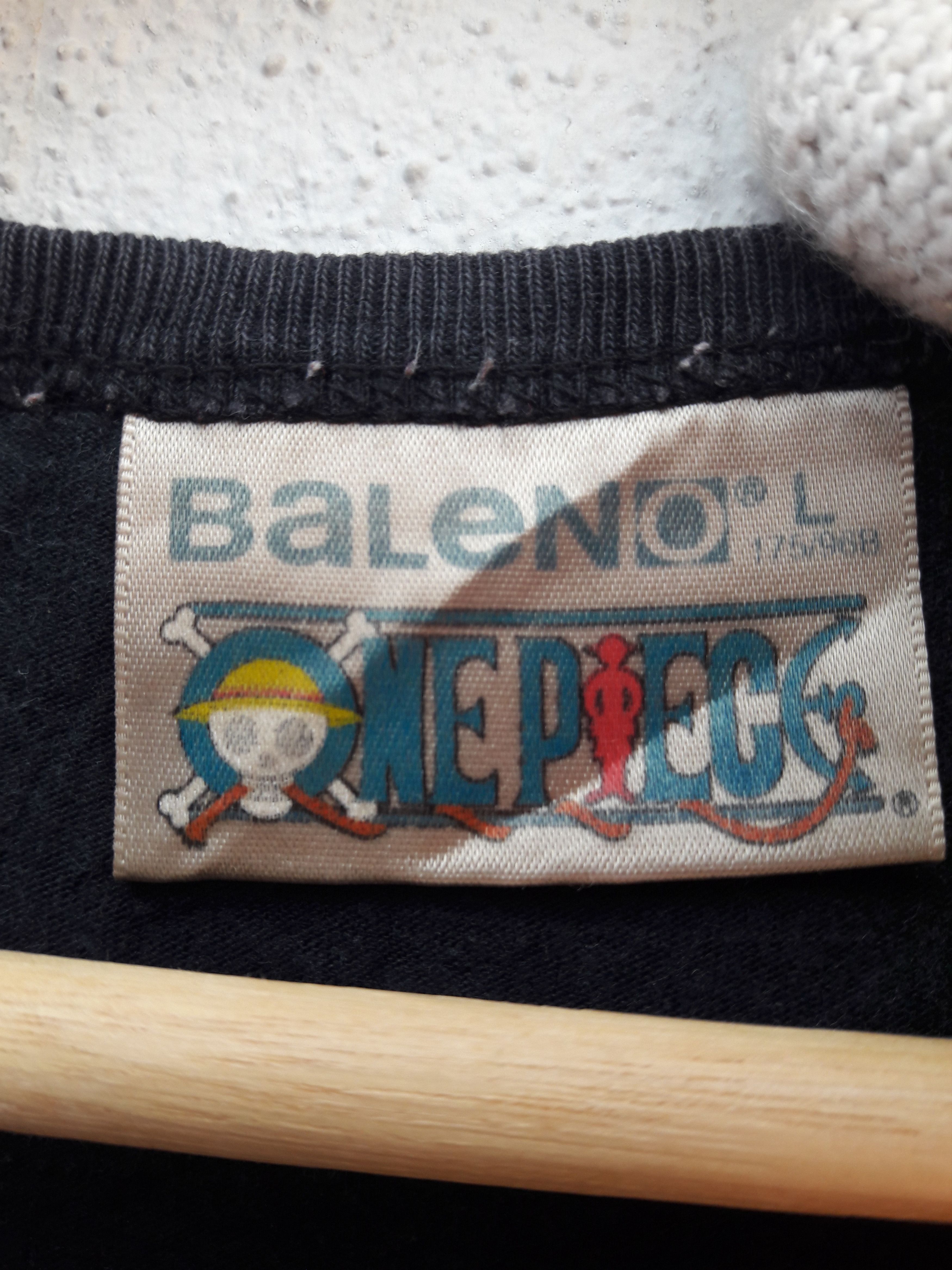 Anime × One Piece × Vintage One Piece Luffy's Pirate Anime Tee by Baleno Size US L / EU 52-54 / 3 - 8 Thumbnail