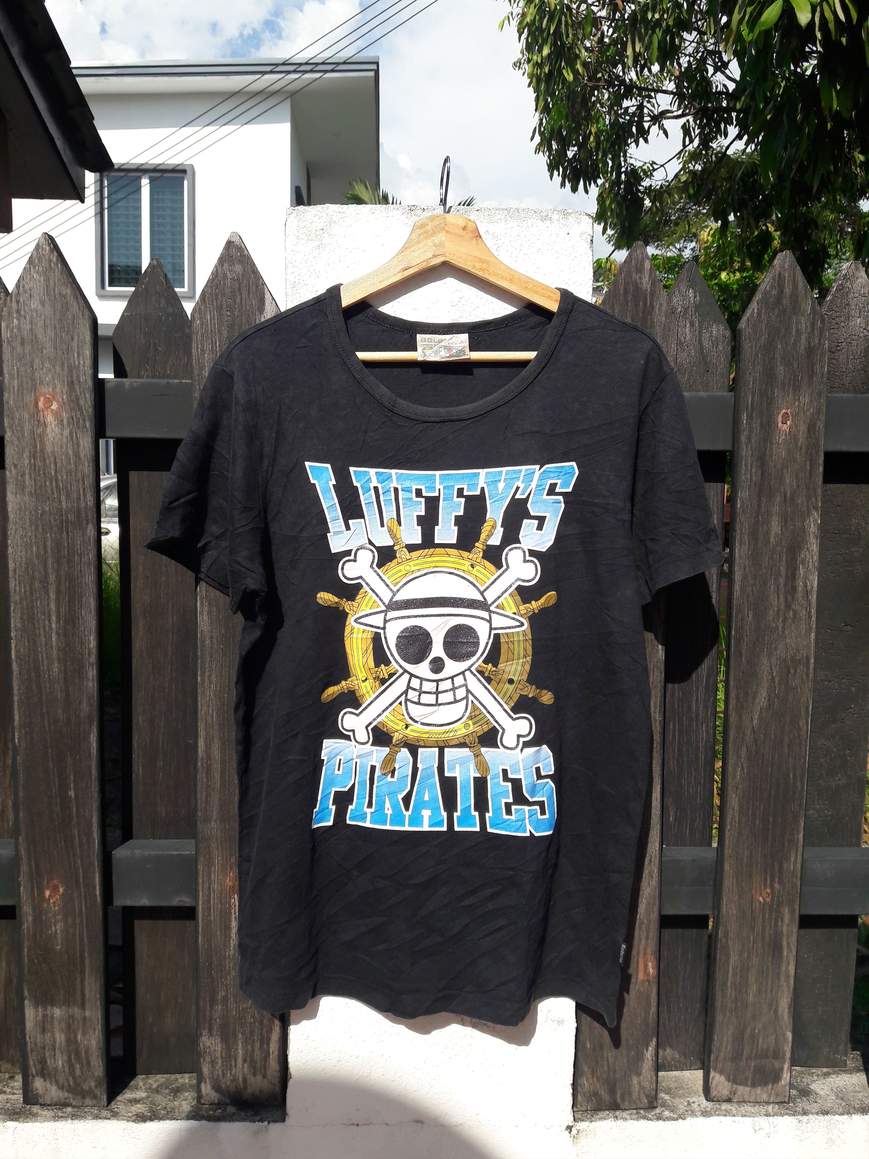 One Piece Luffy's Pirate Anime Tee by Baleno