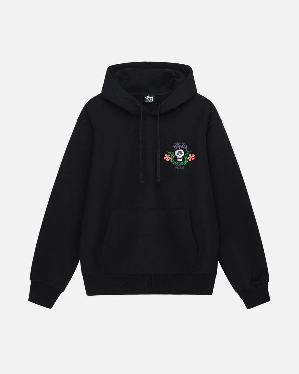 Stussy Stussy Skull Crest Hoodie Size US XXL / EU 58 / 5 - 2 Thumbnail