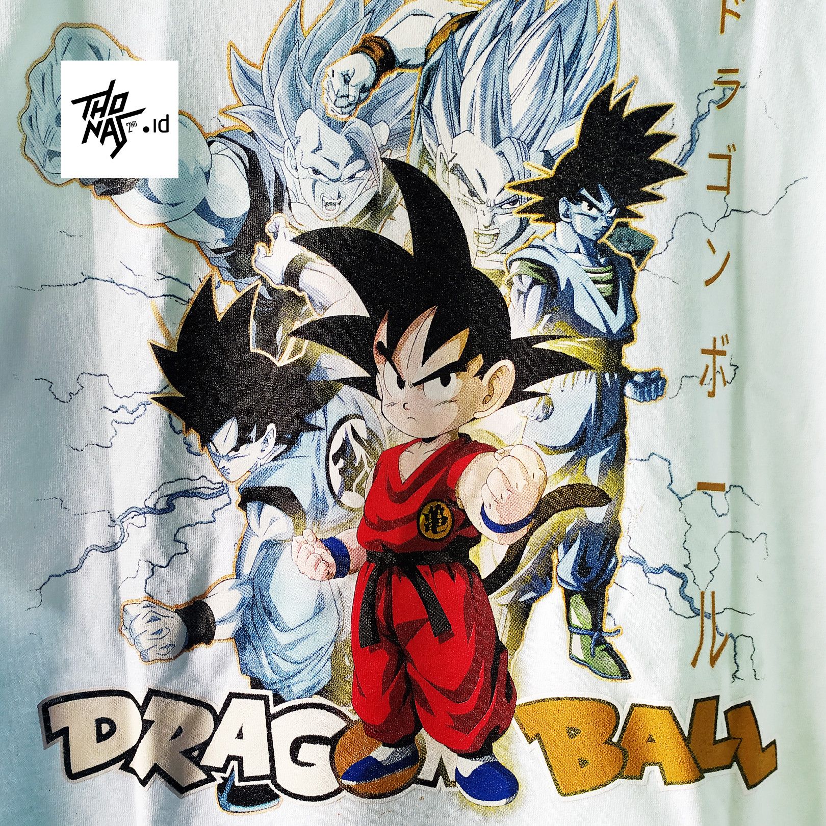 Anime Rare DBZ Goku Transformation Limited Fans Made Anime T-Shirt Size US XL / EU 56 / 4 - 1 Thumbnail