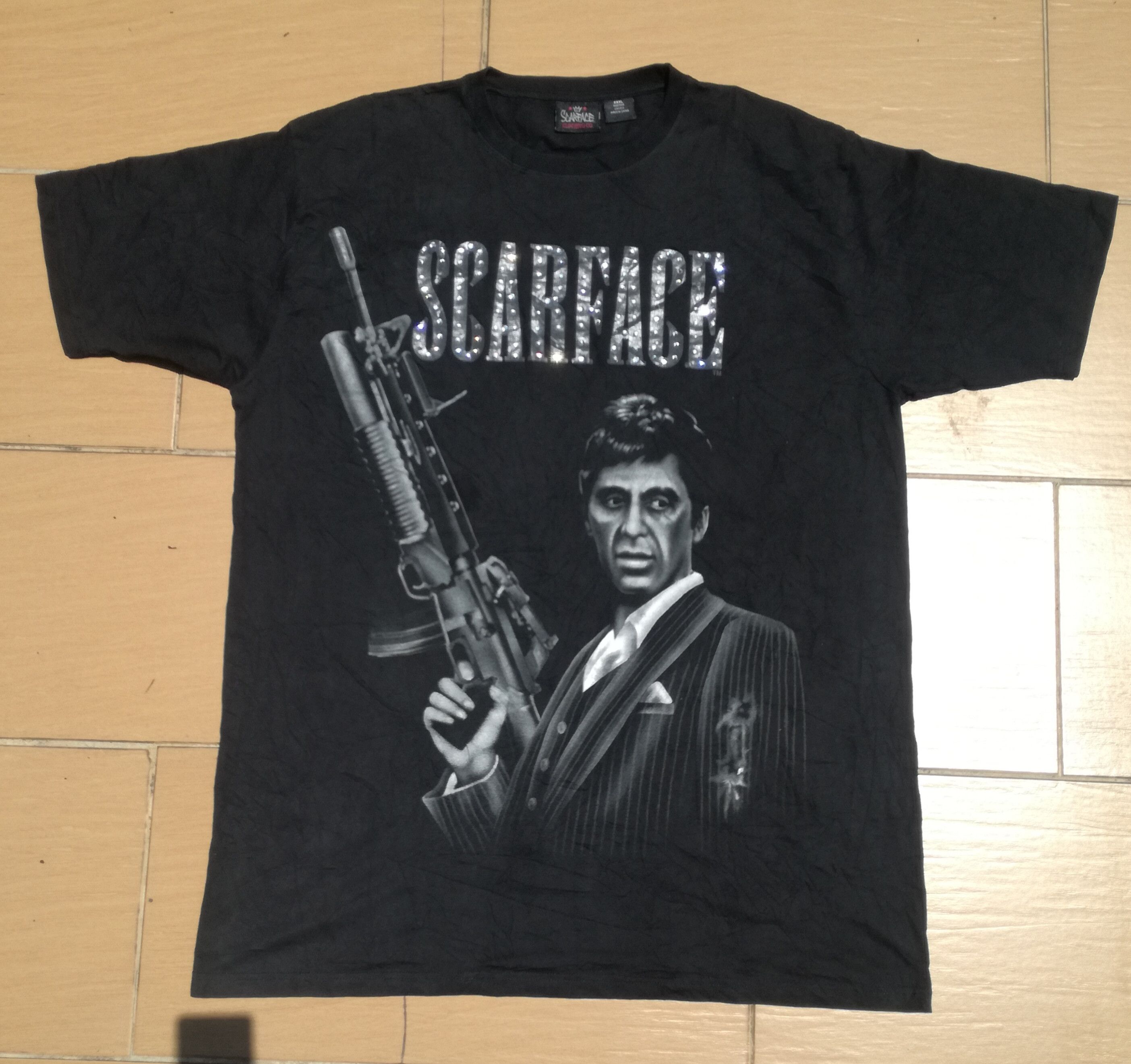 Universal Studios × Vintage Scarface Al Pacino Universal Studios Movie Oversize Tee Size US XXL / EU 58 / 5 - 3 Thumbnail