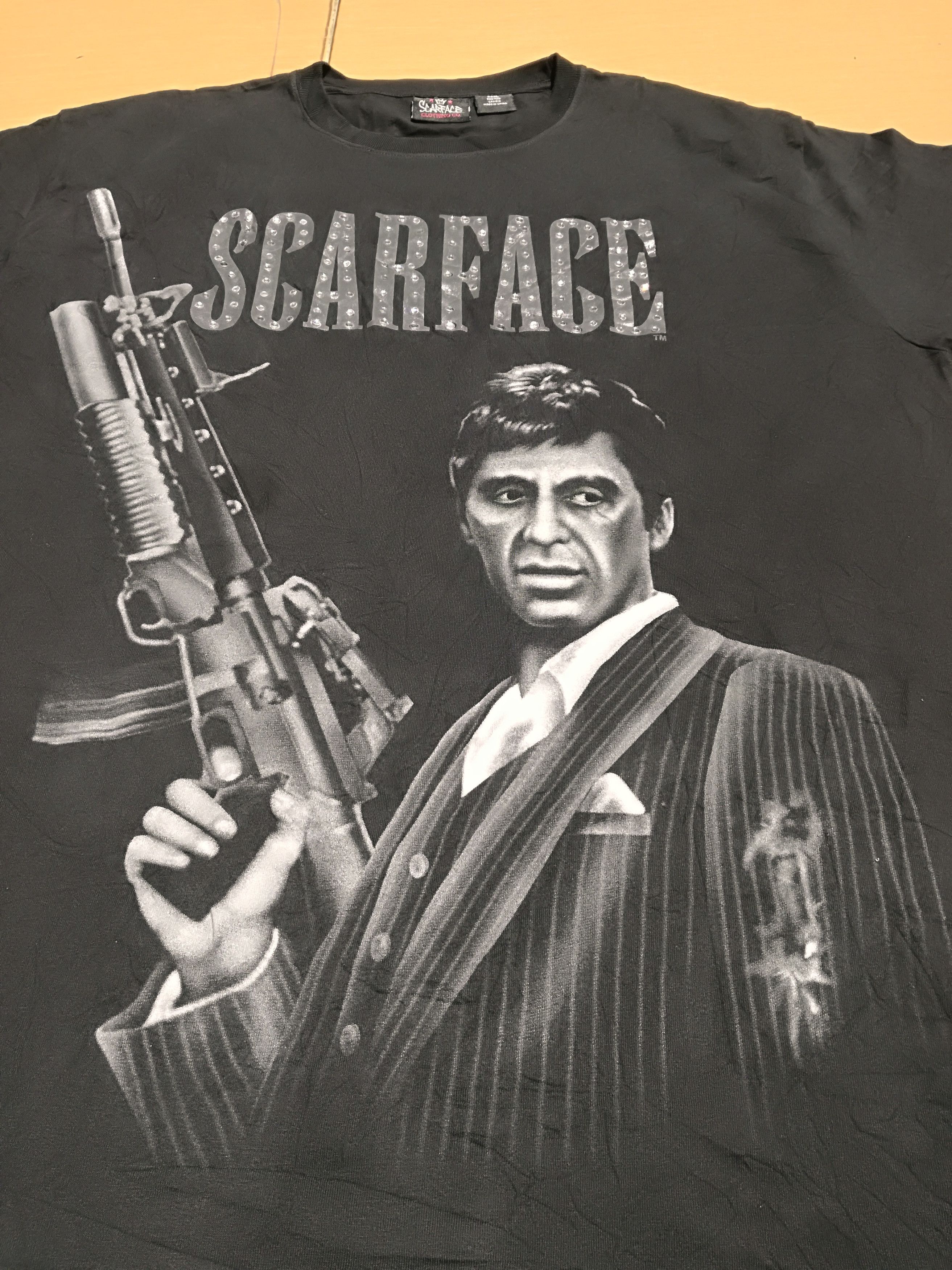 Universal Studios × Vintage Scarface Al Pacino Universal Studios Movie Oversize Tee Size US XXL / EU 58 / 5 - 2 Thumbnail
