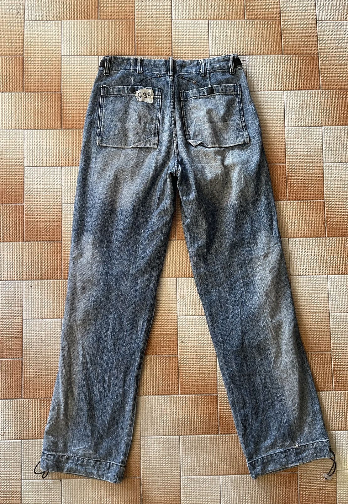 Japanese Brand × PPFM × Vintage VTG JNCO STRAIGHT CUT STREETWEAR CARGO POCKETS Size US 30 / EU 46 - 5 Thumbnail