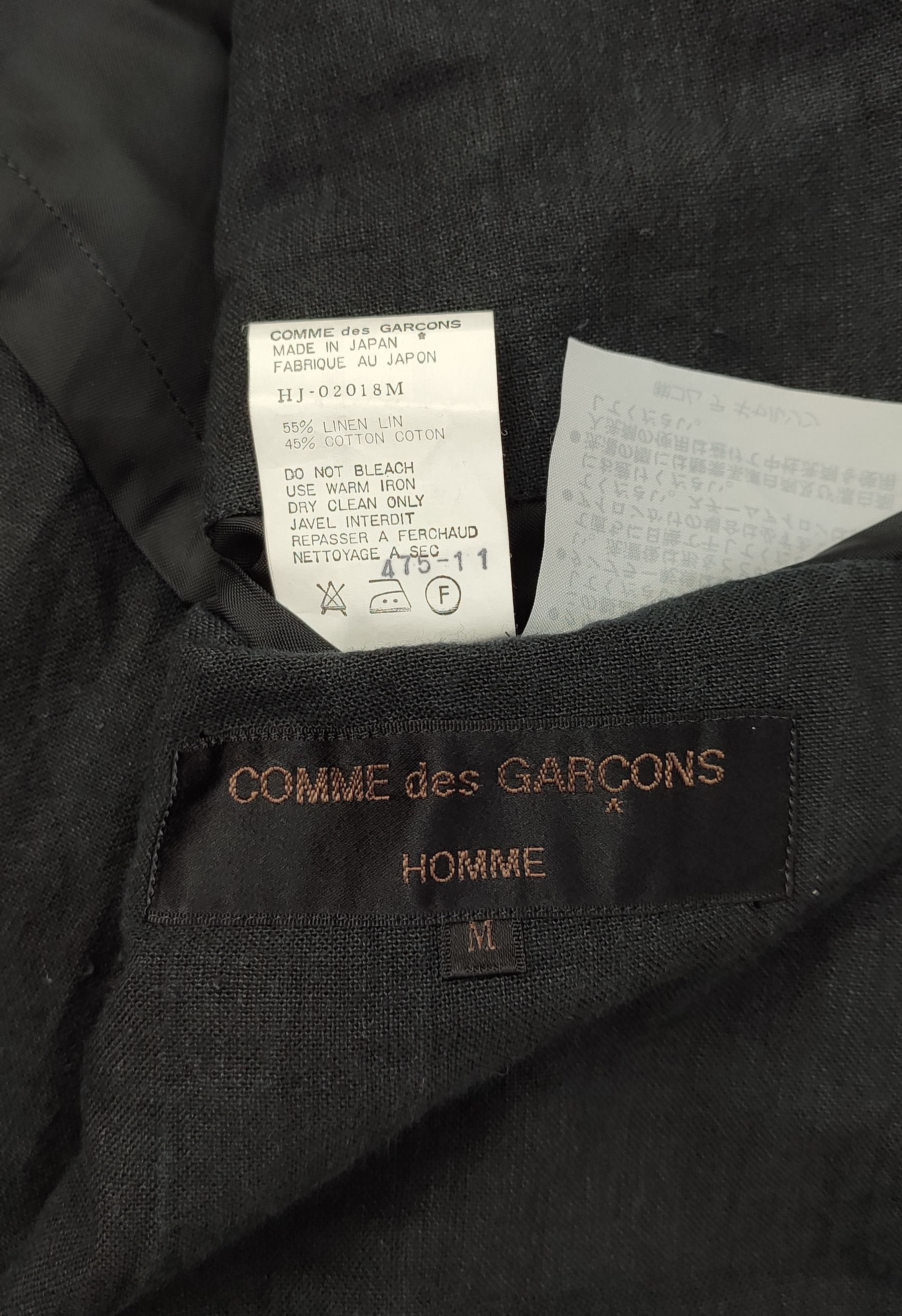 Comme des Garcons × Comme des Garcons Homme Plus × Japanese Brand Comme Des Garcons Homme CDG Jacket Size US M / EU 48-50 / 2 - 3 Thumbnail