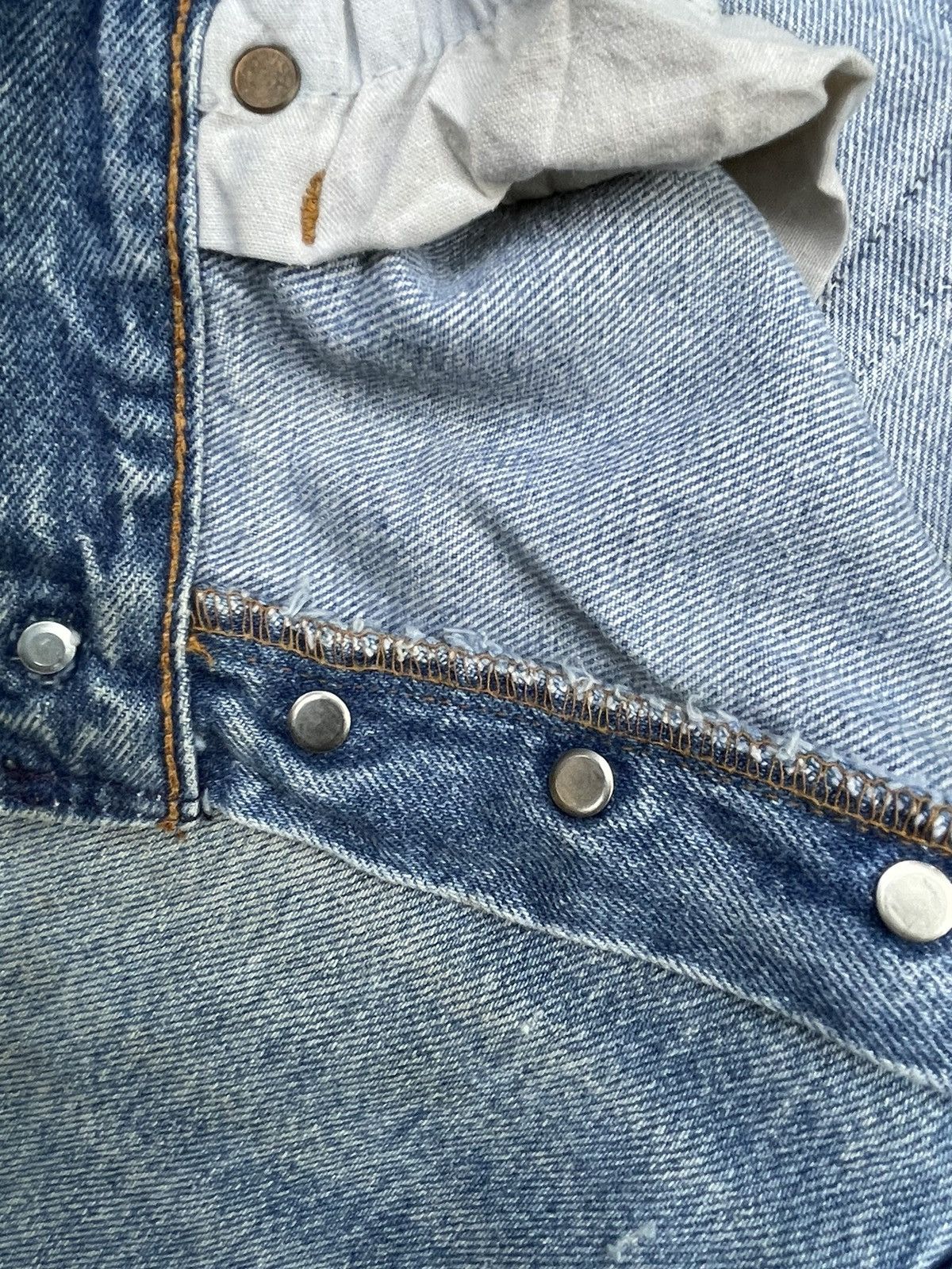Levi's × Vintage Vintage 1993 Levis 501XX e Faded Denim Size US 31 - 18 Thumbnail