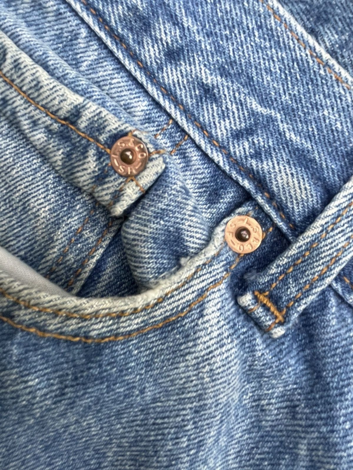 Levi's × Vintage Vintage 1993 Levis 501XX e Faded Denim Size US 31 - 21 Thumbnail