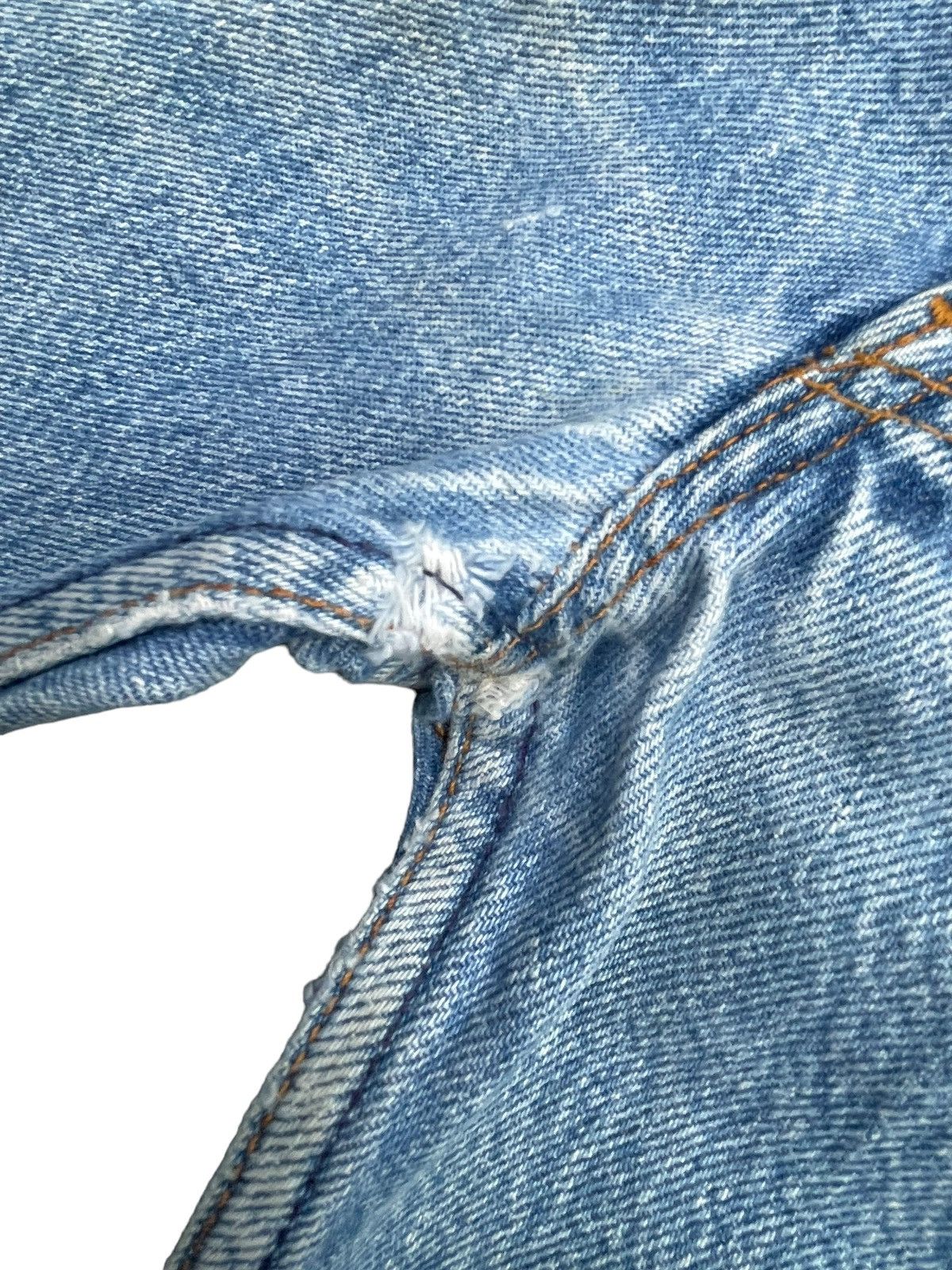 Levi's × Vintage Vintage 1993 Levis 501XX e Faded Denim Size US 31 - 7 Thumbnail