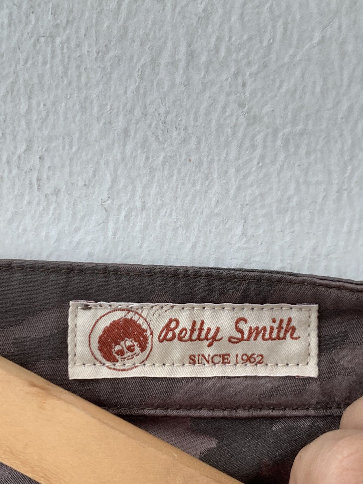 Japanese Brand Betty Smith Camouflaged Slim Pants Size US 31 - 8 Thumbnail