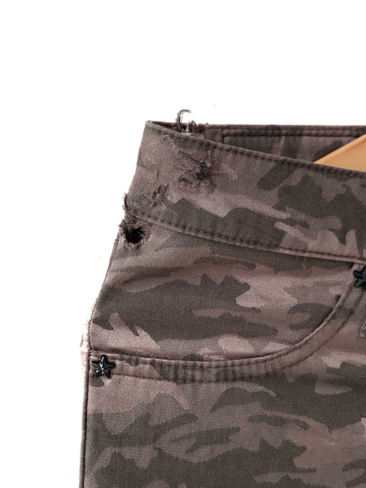 Japanese Brand Betty Smith Camouflaged Slim Pants Size US 31 - 4 Thumbnail