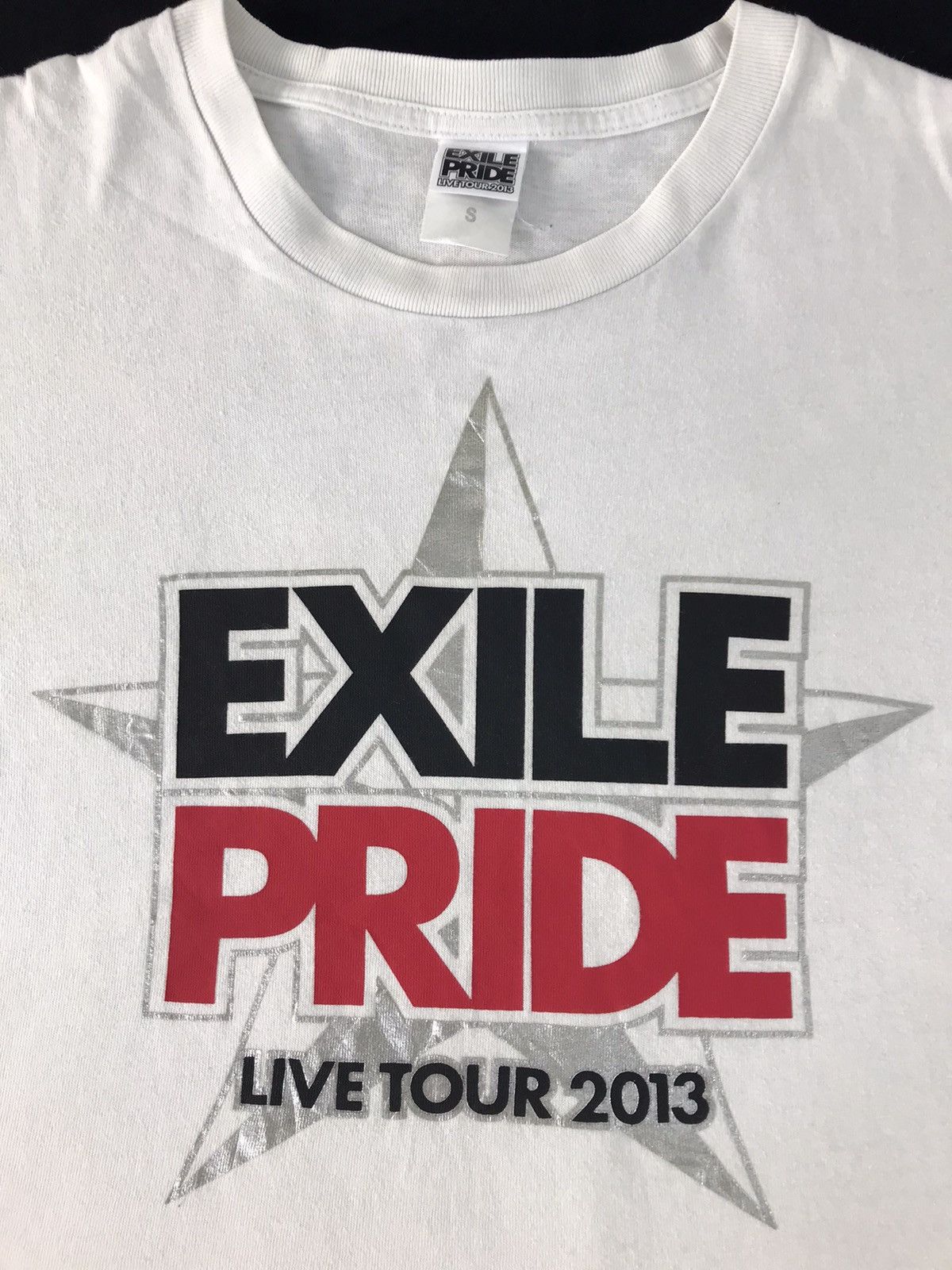 Japanese Brand × Vintage Exiles Tribe Live Tour 2013 Spell Out Logo List Band Tee Size M / US 6-8 / IT 42-44 - 4 Thumbnail